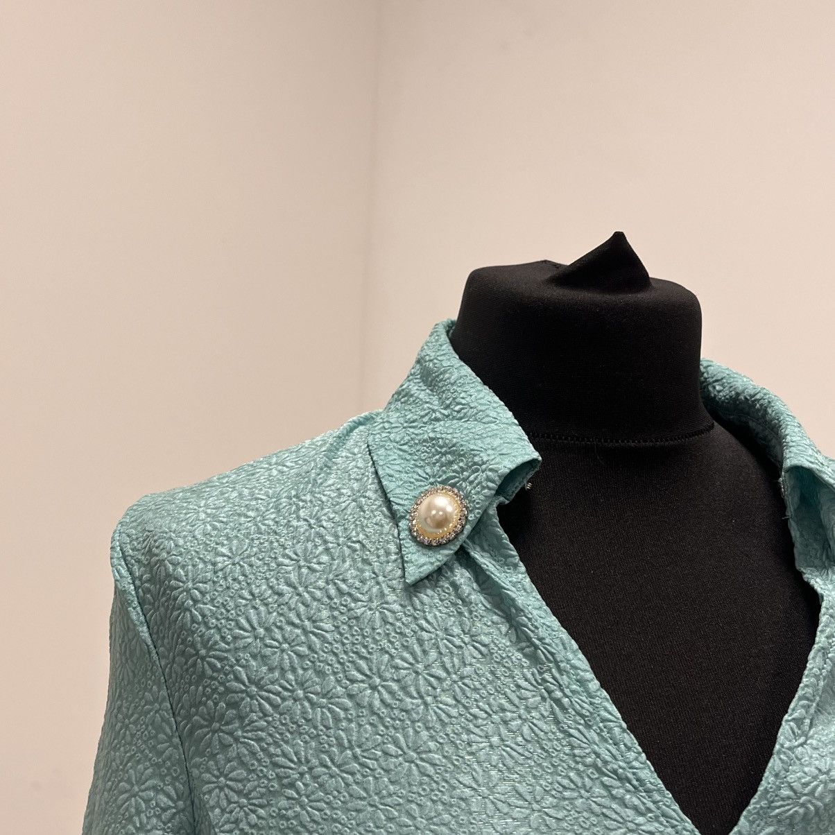 Baum und Pferdgarten Baum Und Pferdgarten Blue silk dress with buttons Size XS / US 0-2 / IT 36-38 - 5 Thumbnail