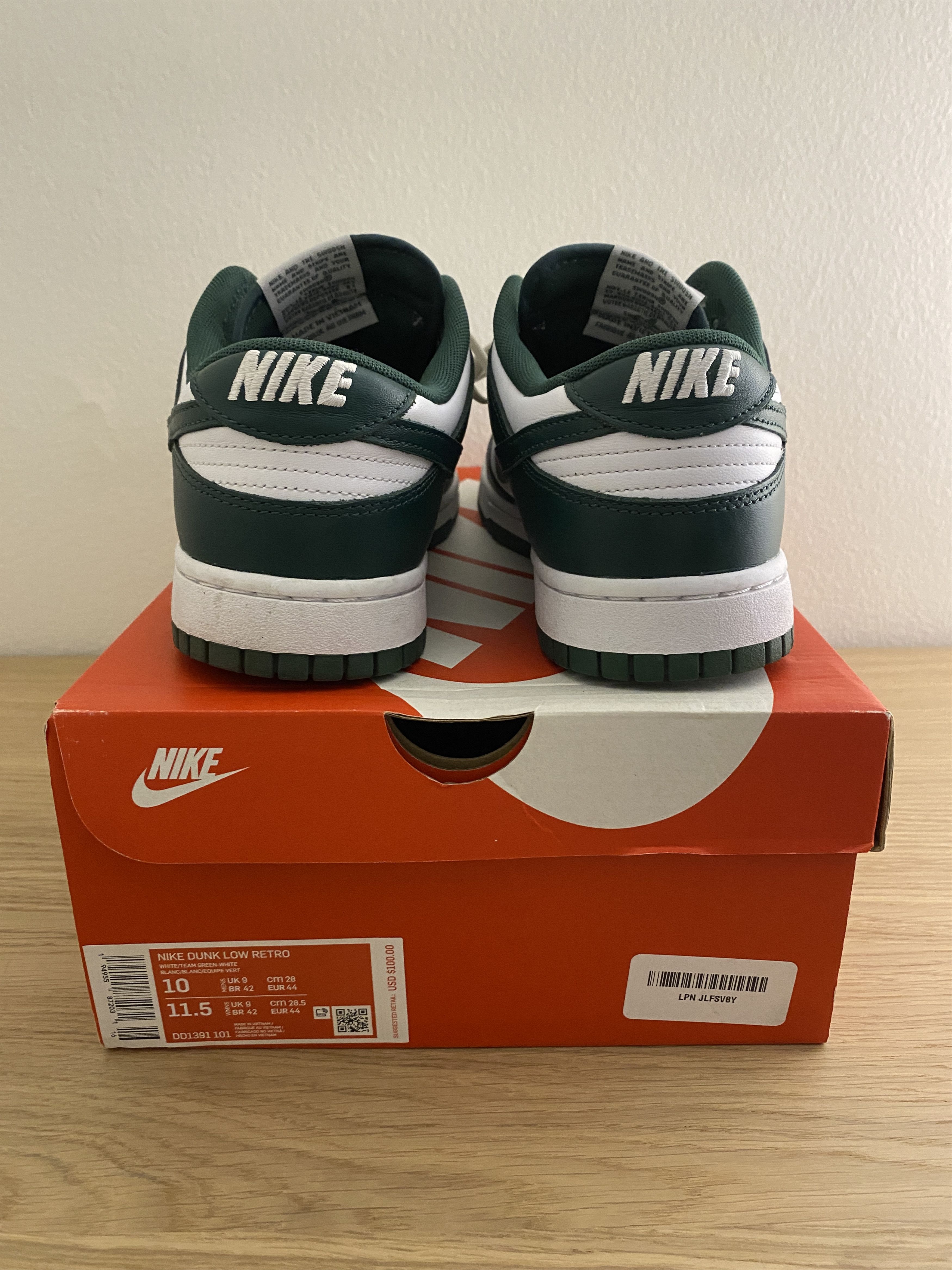 Nike Dunk Low Retro Size US 10 / EU 43 - 7 Thumbnail