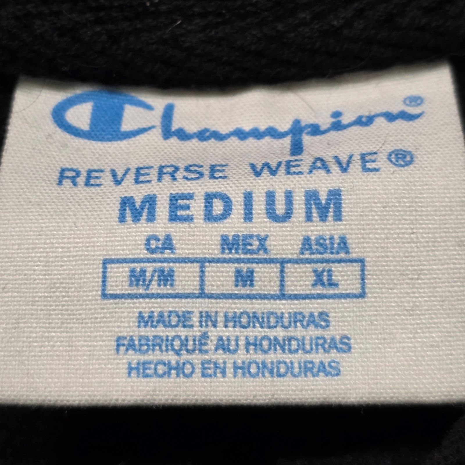 Champion Champion Reverse Weave Vintage Hoodie Men’s MEDIUM Black Size US M / EU 48-50 / 2 - 3 Thumbnail
