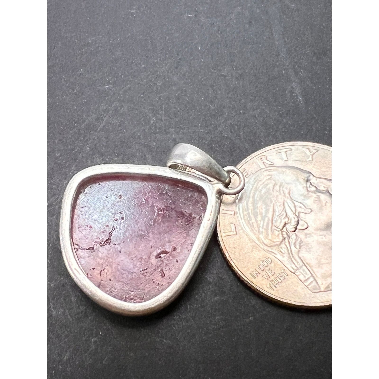 Other NEW Pink / Tri colored tourmaline 925 pendant 4.34 grams Size ONE SIZE - 7 Thumbnail