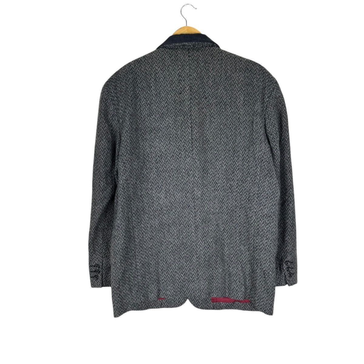 Comme des Garcons Homme Plus 🔥CDG HOMME PLUS AW1989 HERRINGBONE BLAZER COAT Size US M / EU 48-50 / 2 - 6 Thumbnail