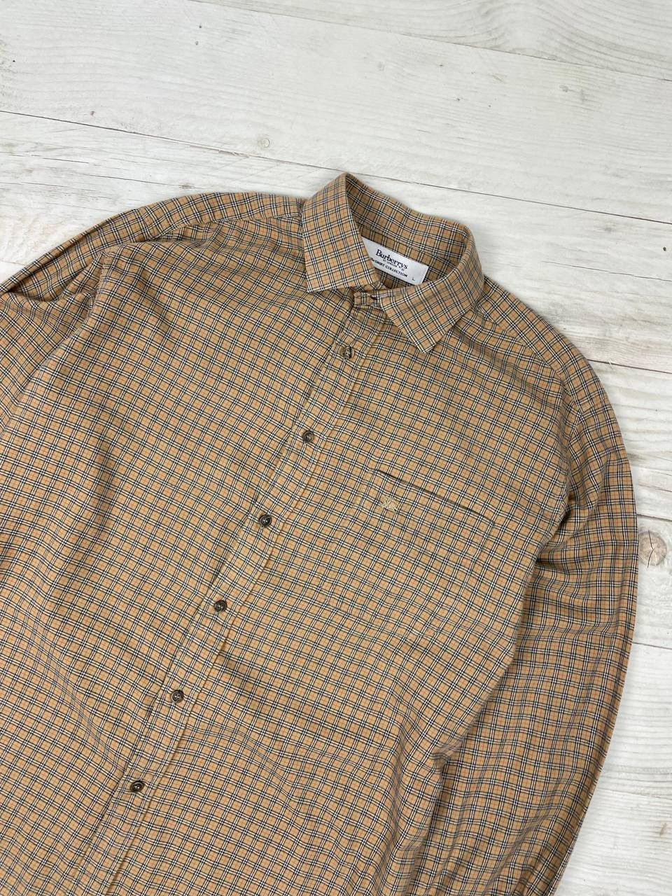 Burberry Burberrys Nova Check Shirt Button Long Sleeve Size US L / EU 52-54 / 3 - 2 Thumbnail