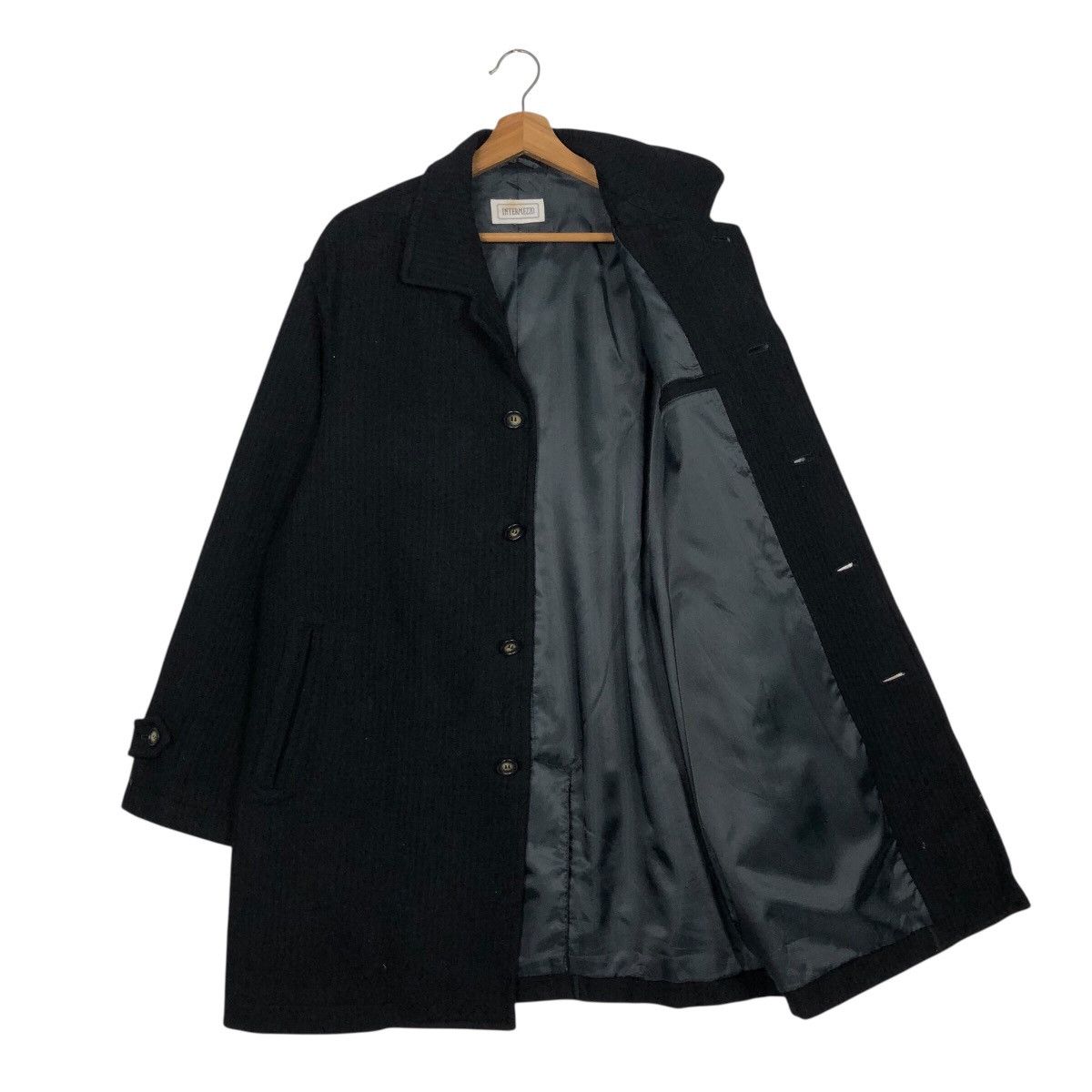 Issey Miyake 📌Vintage Wool Button Jacket Worker Intermezzo Japan Size US M / EU 48-50 / 2 - 12 Thumbnail