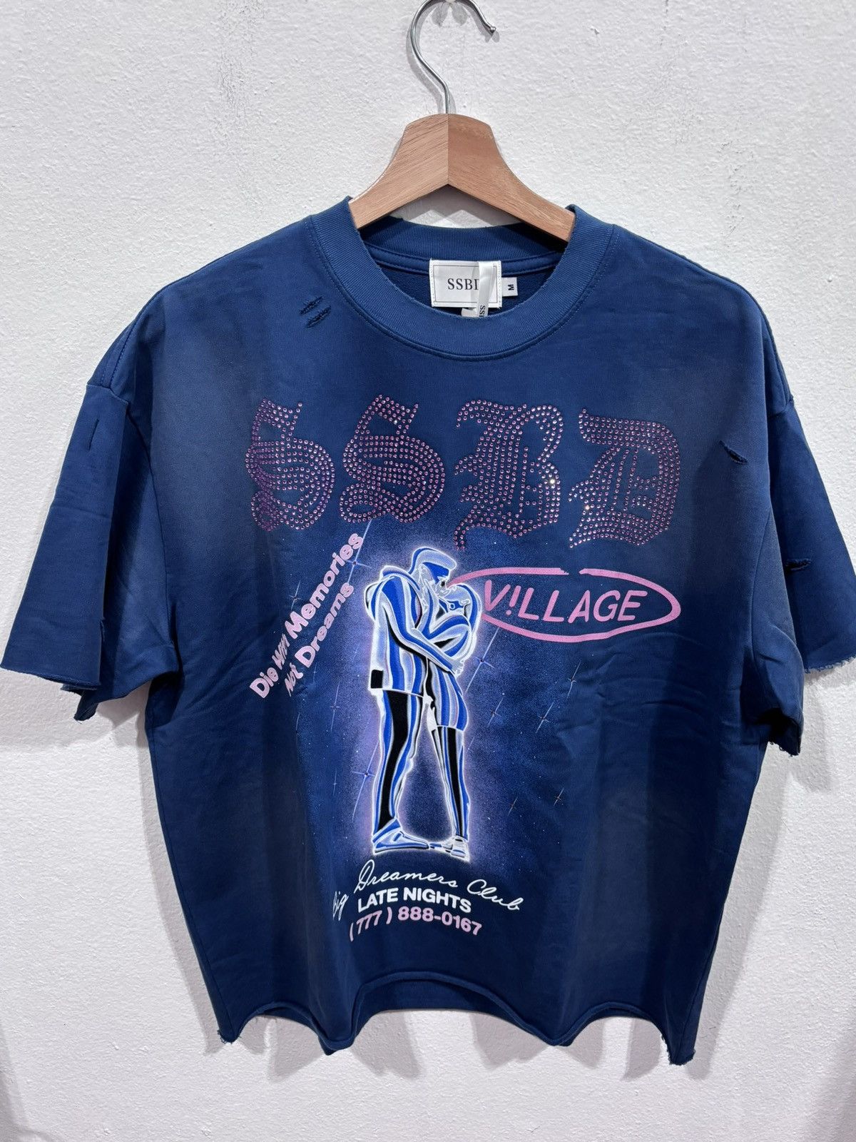 Other SSBD X V!LLAGE PURPLE TEE Size US M / EU 48-50 / 2 - 1 Thumbnail