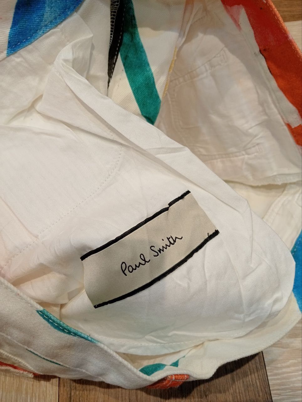 Paul Smith PAUL SMITH PAINT JEANS Size US 33 - 6 Thumbnail