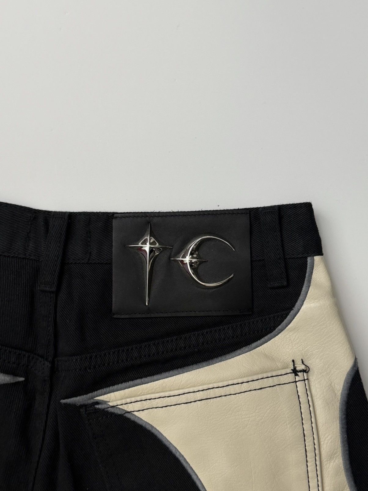 Thug Club Thug Club Leather Washing Denim Pants Size US 30 / EU 46 - 5 Thumbnail
