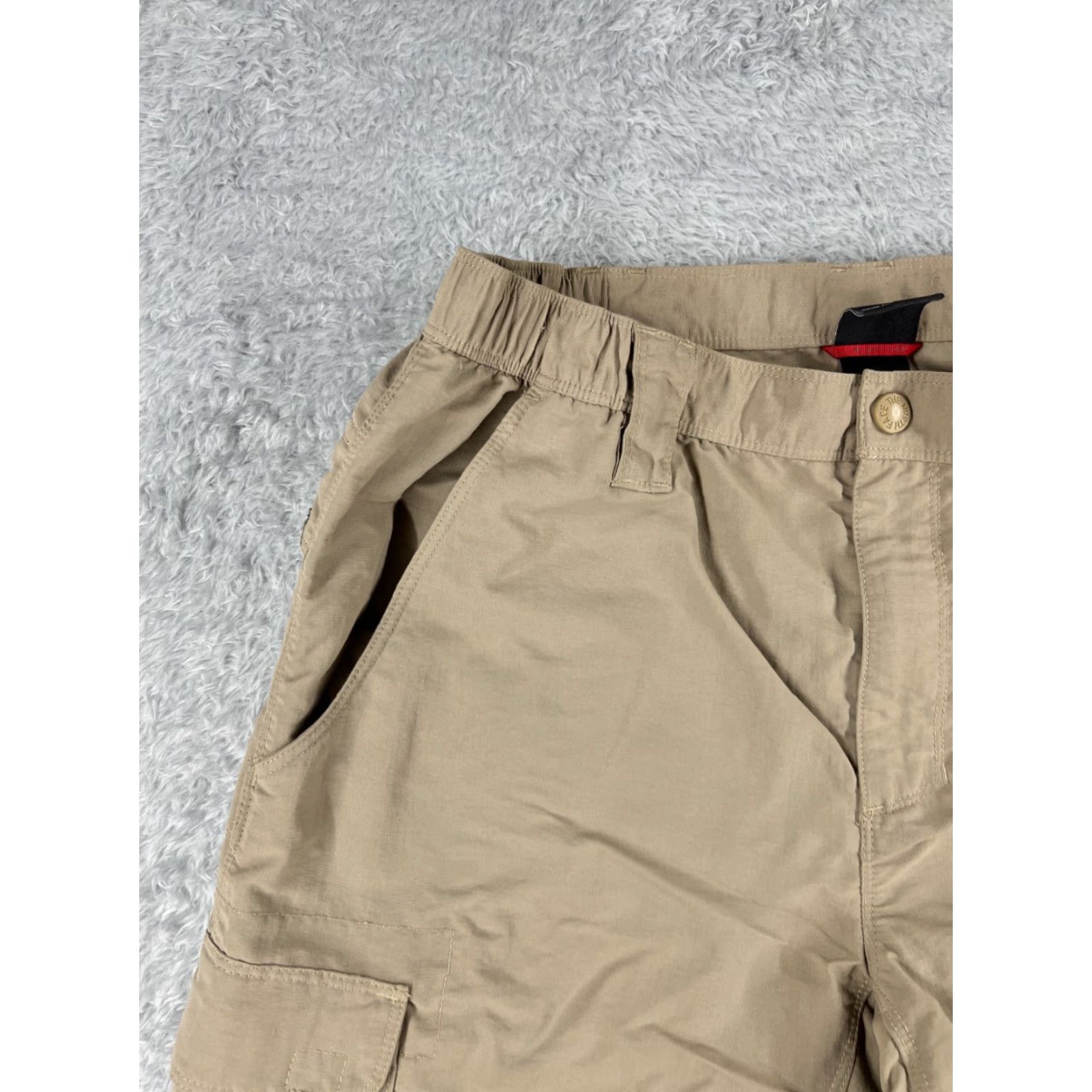 The North Face The North Face Shorts Men Medium Beige Belted Cargo 100% Nylon Hike Camp Fish Size US 31 - 4 Thumbnail