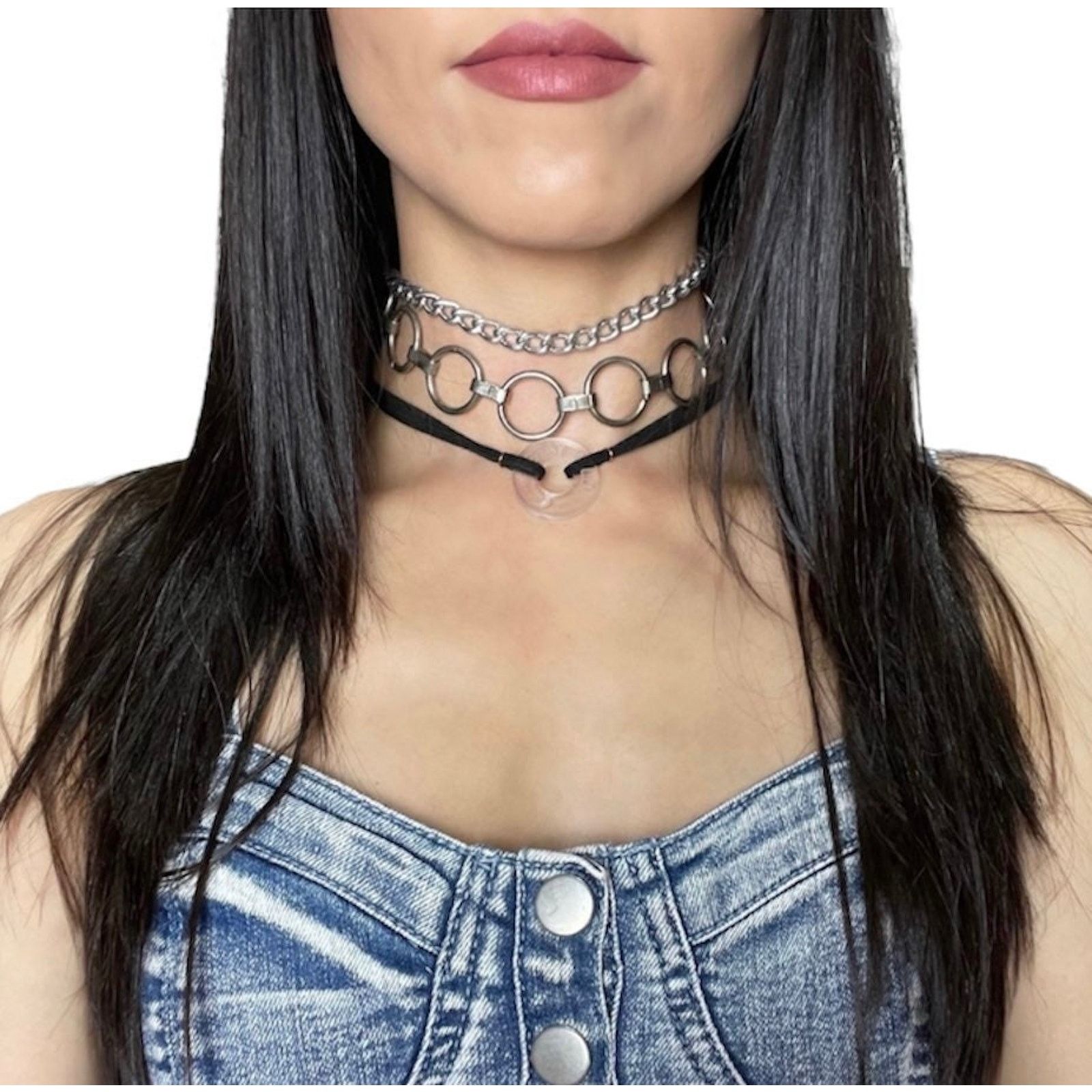 Other Life Token Stay Wild Crescent Moon Choker Necklace NWOT Size ONE SIZE - 12 Thumbnail