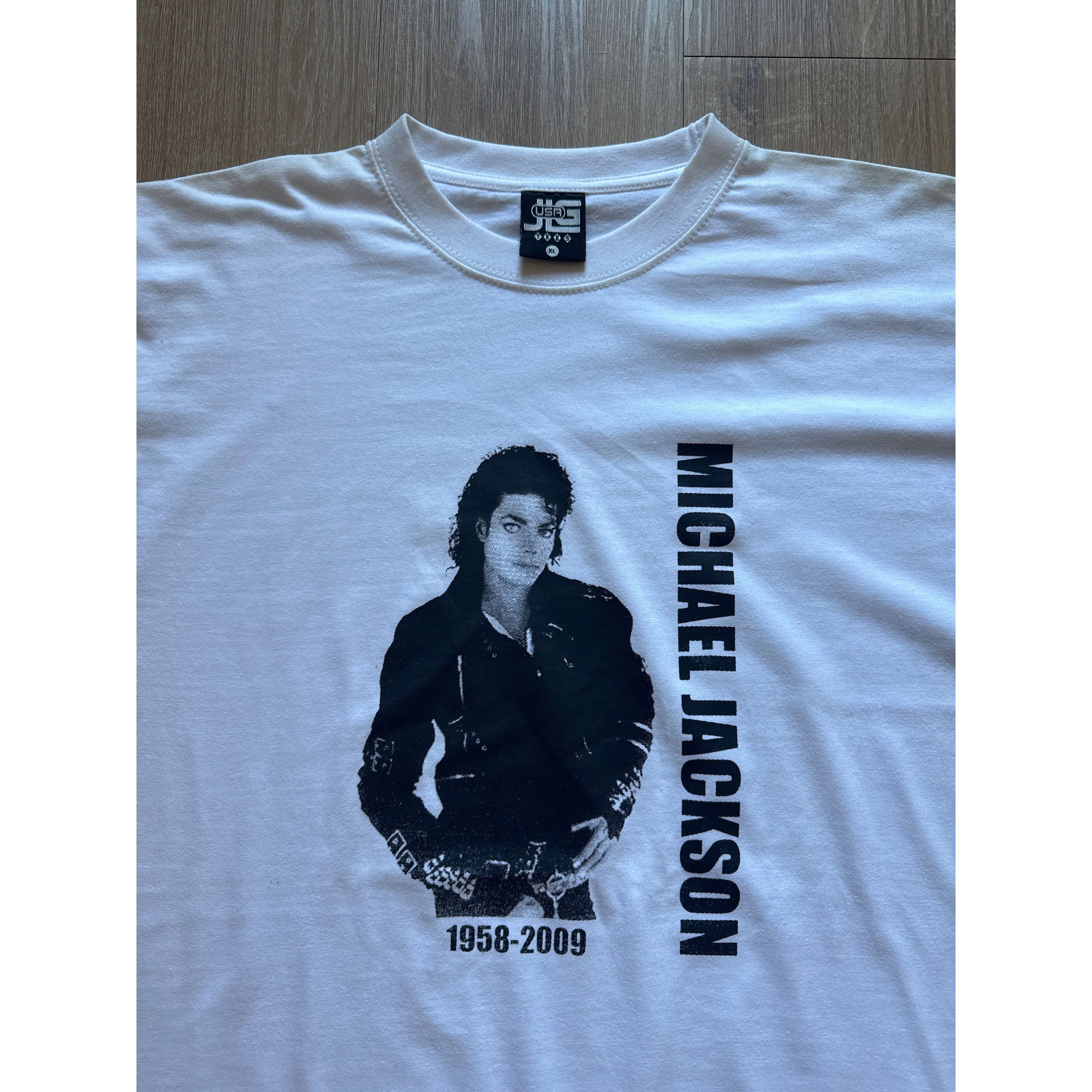 Other Y2K Michael Jackson RIP Rap Band Tee Size US XL / EU 56 / 4 - 2 Thumbnail