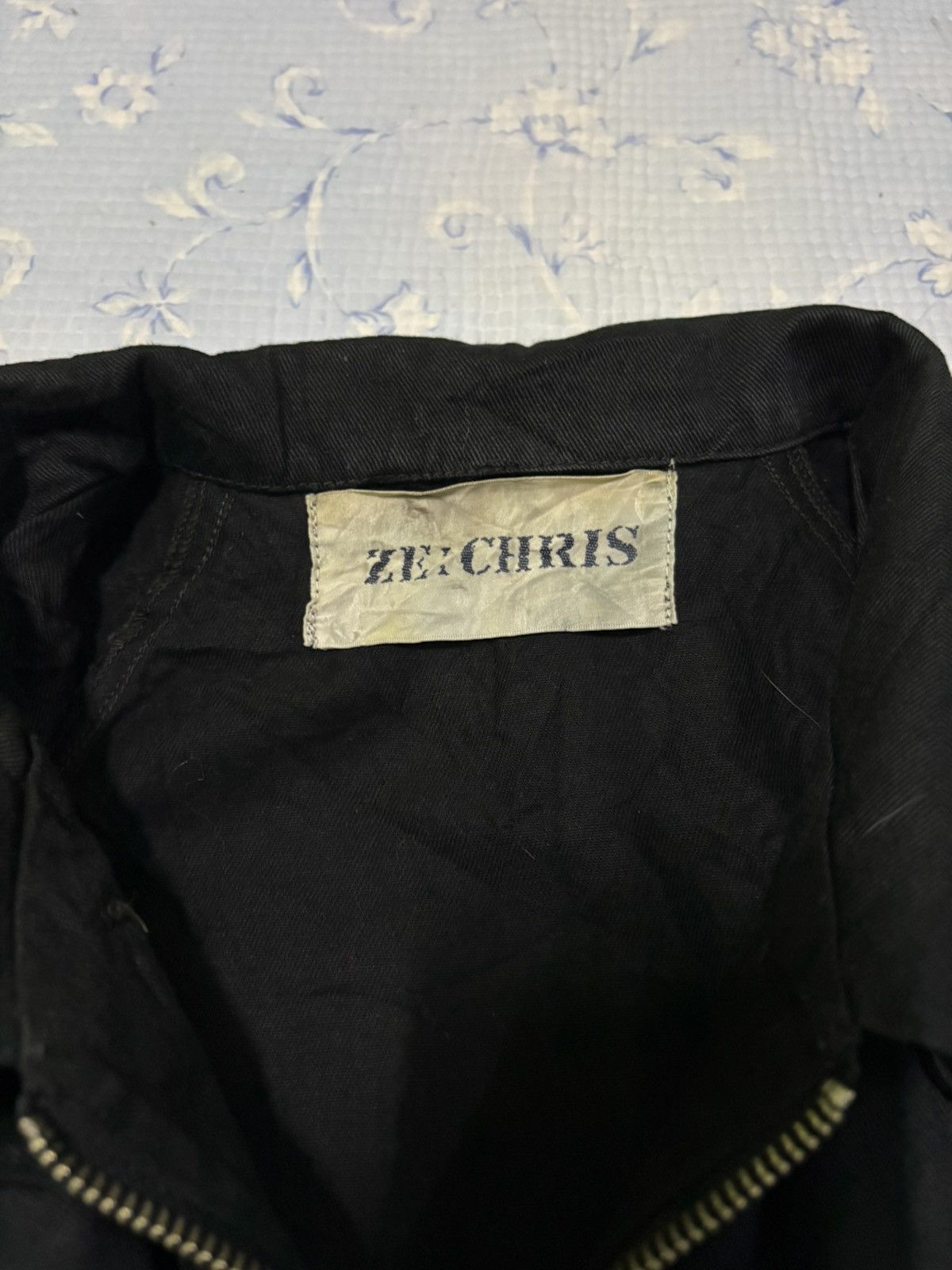 Japanese Brand Japanese Ze-Chris Denim Jacket Size US L / EU 52-54 / 3 - 14 Thumbnail