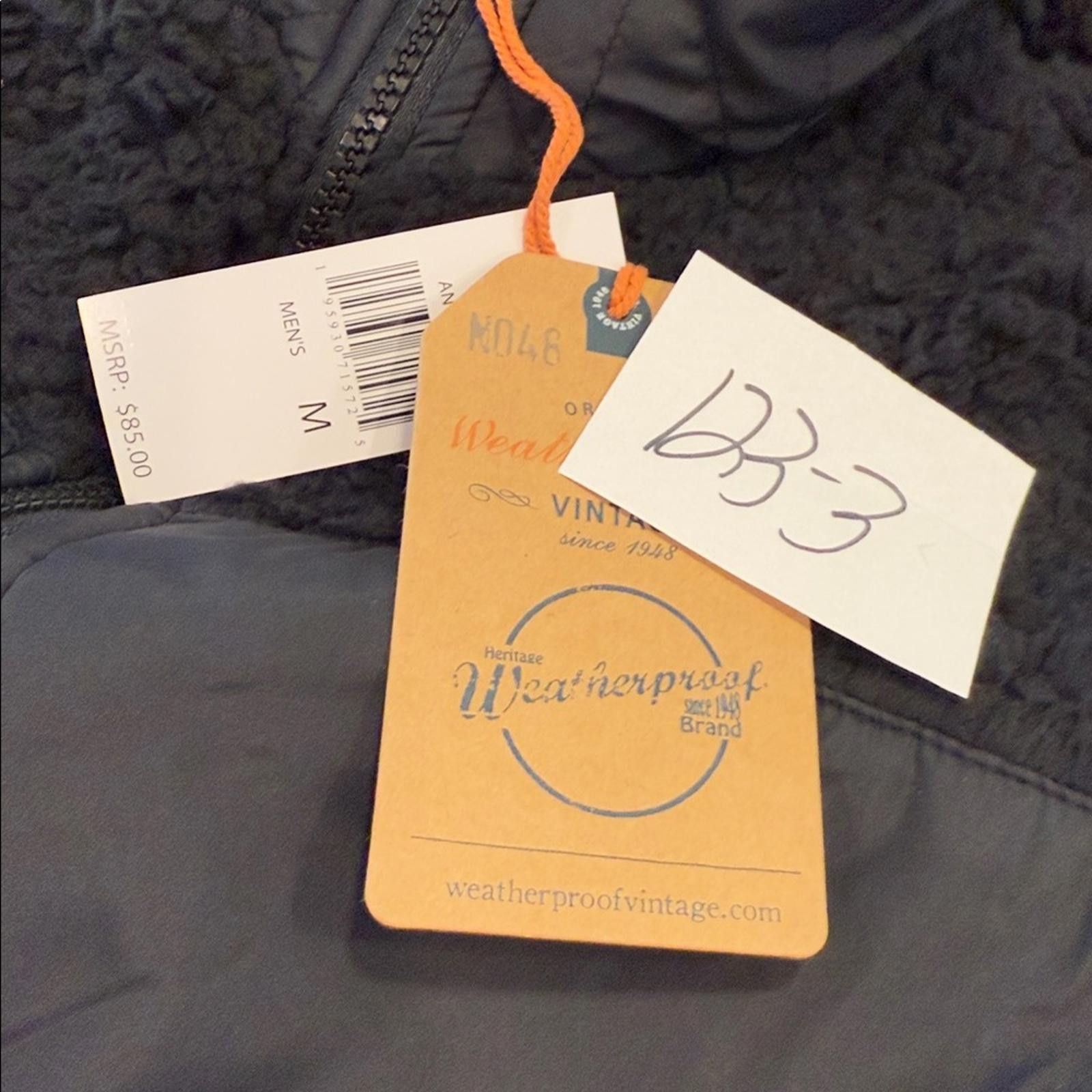 Other Weatherproof Anthracite charcoal gray fleece zip jacket SZ M Size US M / EU 48-50 / 2 - 12 Thumbnail
