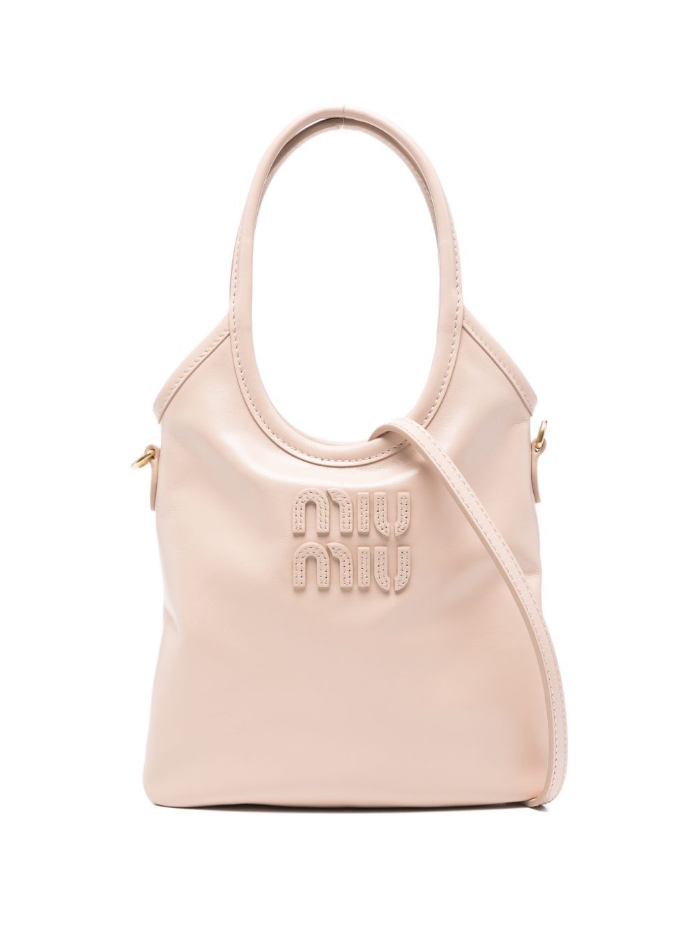 Miu Miu IVY MINI LEATHER HANDBAG Size ONE SIZE - 1 Thumbnail