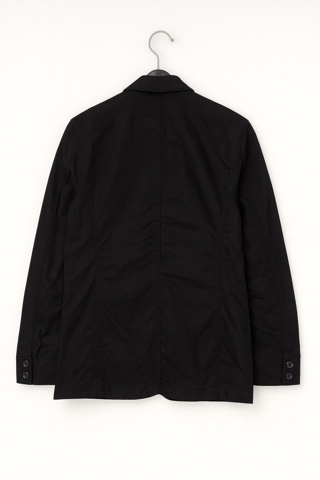 Gap Vintage GAP Black Utility Blazer Jacket Minimalist Workwear Size US M / EU 48-50 / 2 - 2 Thumbnail