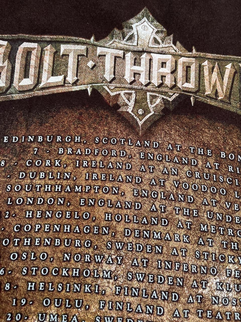 Band Tees Bolt thrower Tour 2006 Longsleeve Size US XL / EU 56 / 4 - 10 Thumbnail