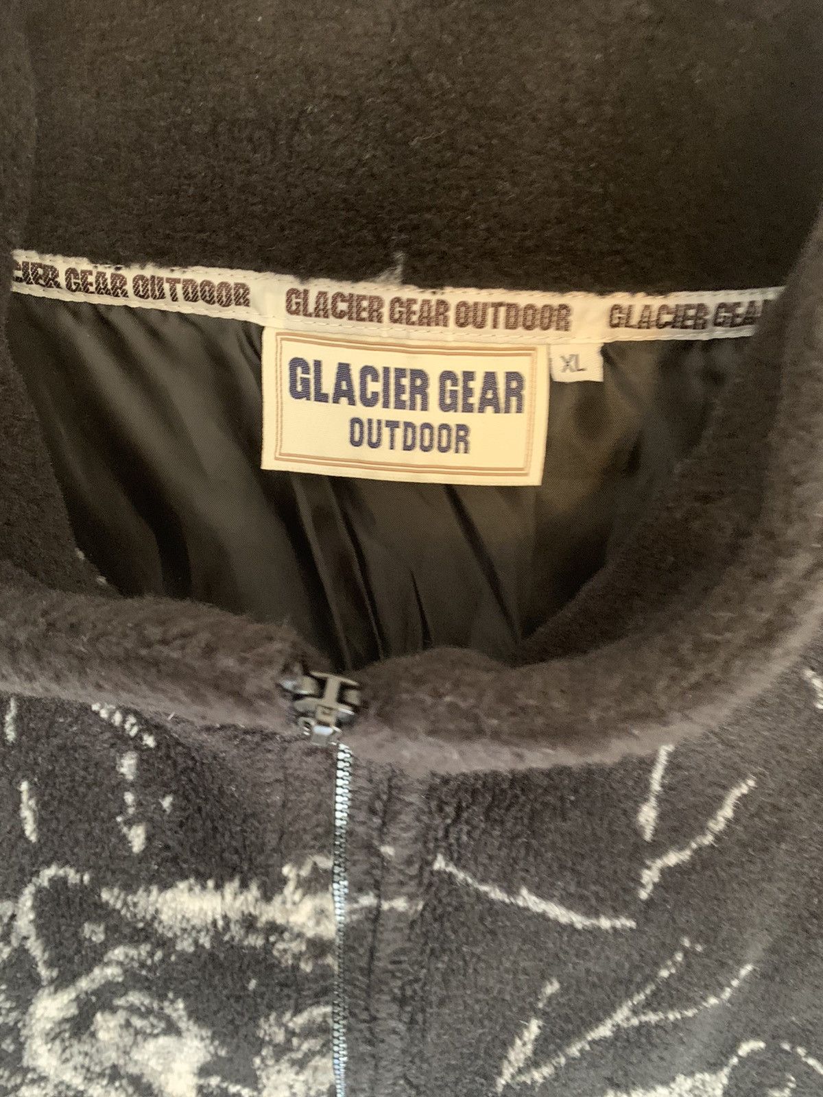 Essentials Y2k 90s vintage WOLVES ALPINE BLIZZARD FLEECE VEST Size US XL / EU 56 / 4 - 3 Thumbnail