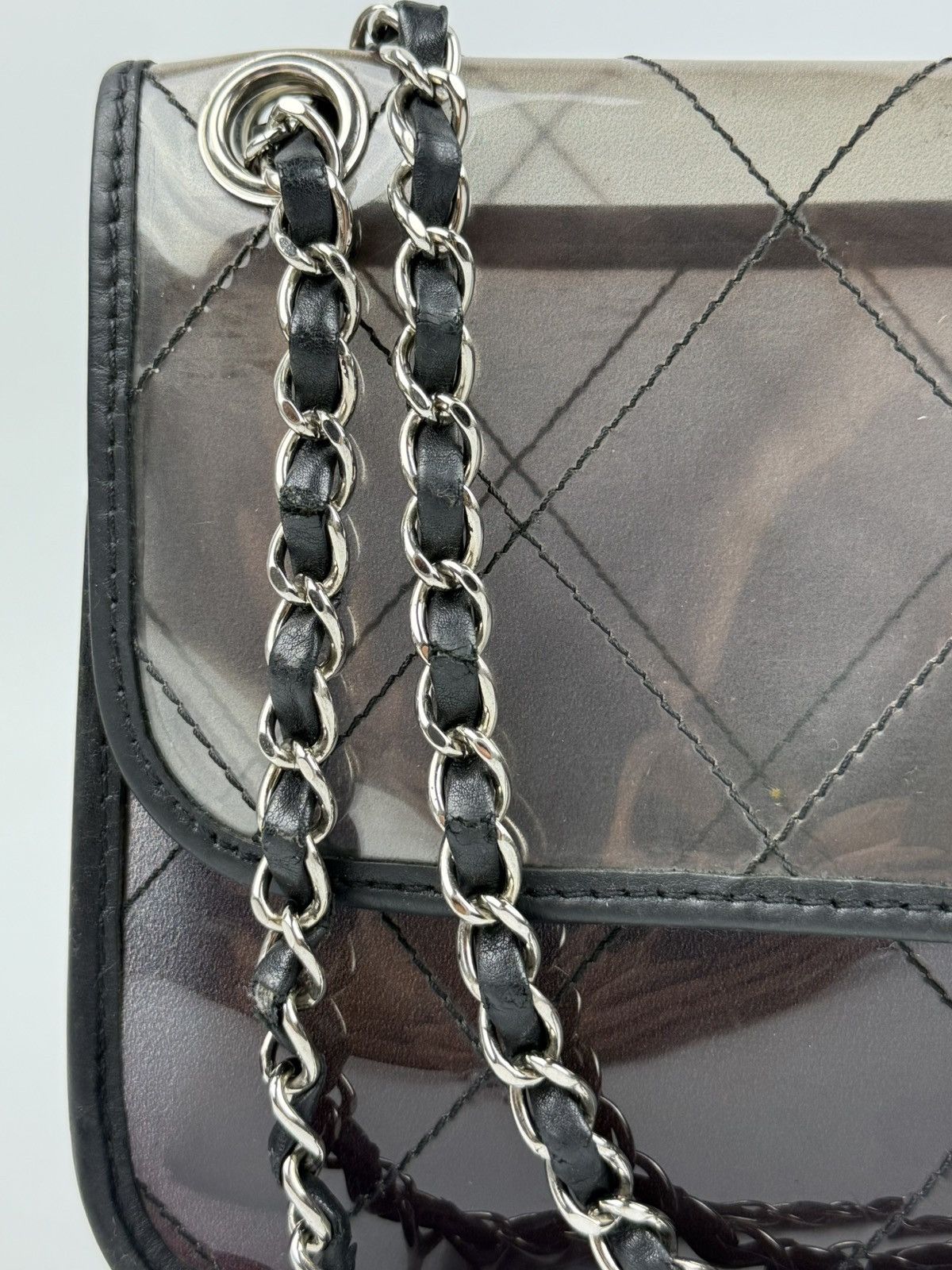 Chanel Chanel - 2006 - RARE - Transparent - Ombre - Flap Size ONE SIZE - 7 Thumbnail