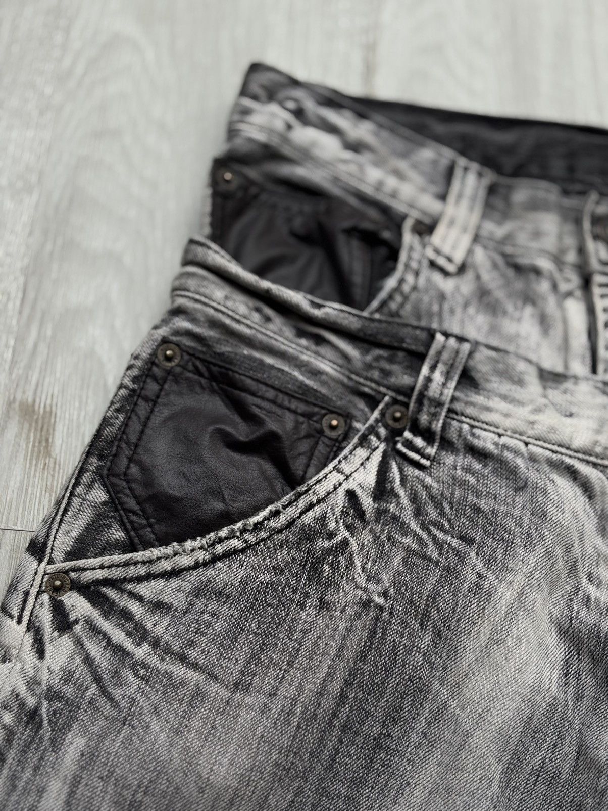 BERNINGS SHO Double waist flare jeans Size US 28 / EU 44 - 3 Thumbnail
