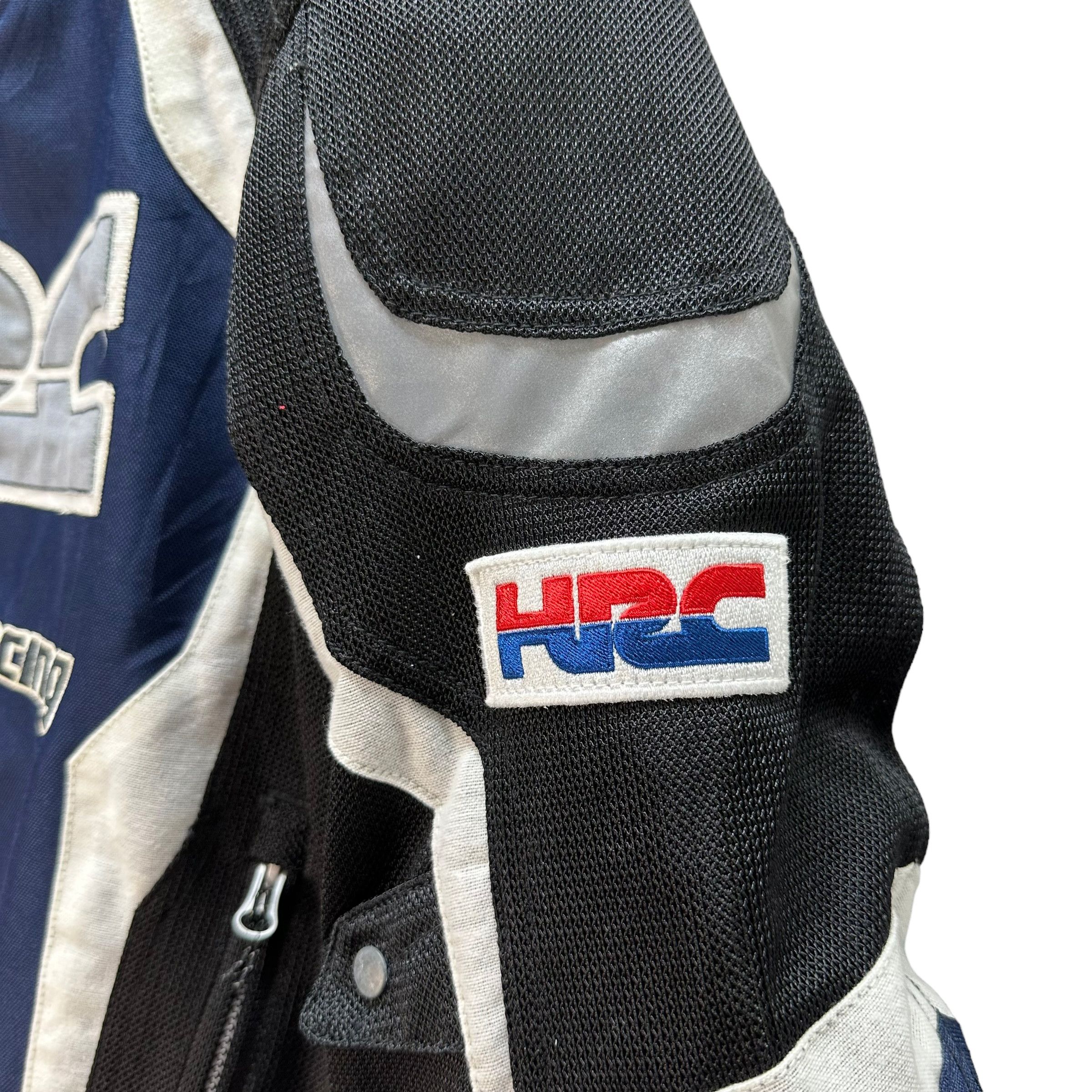 Honda HRC HONDA RACING Scotchlite Motorbike Jacket #A2-0051 Size US L / EU 52-54 / 3 - 9 Thumbnail