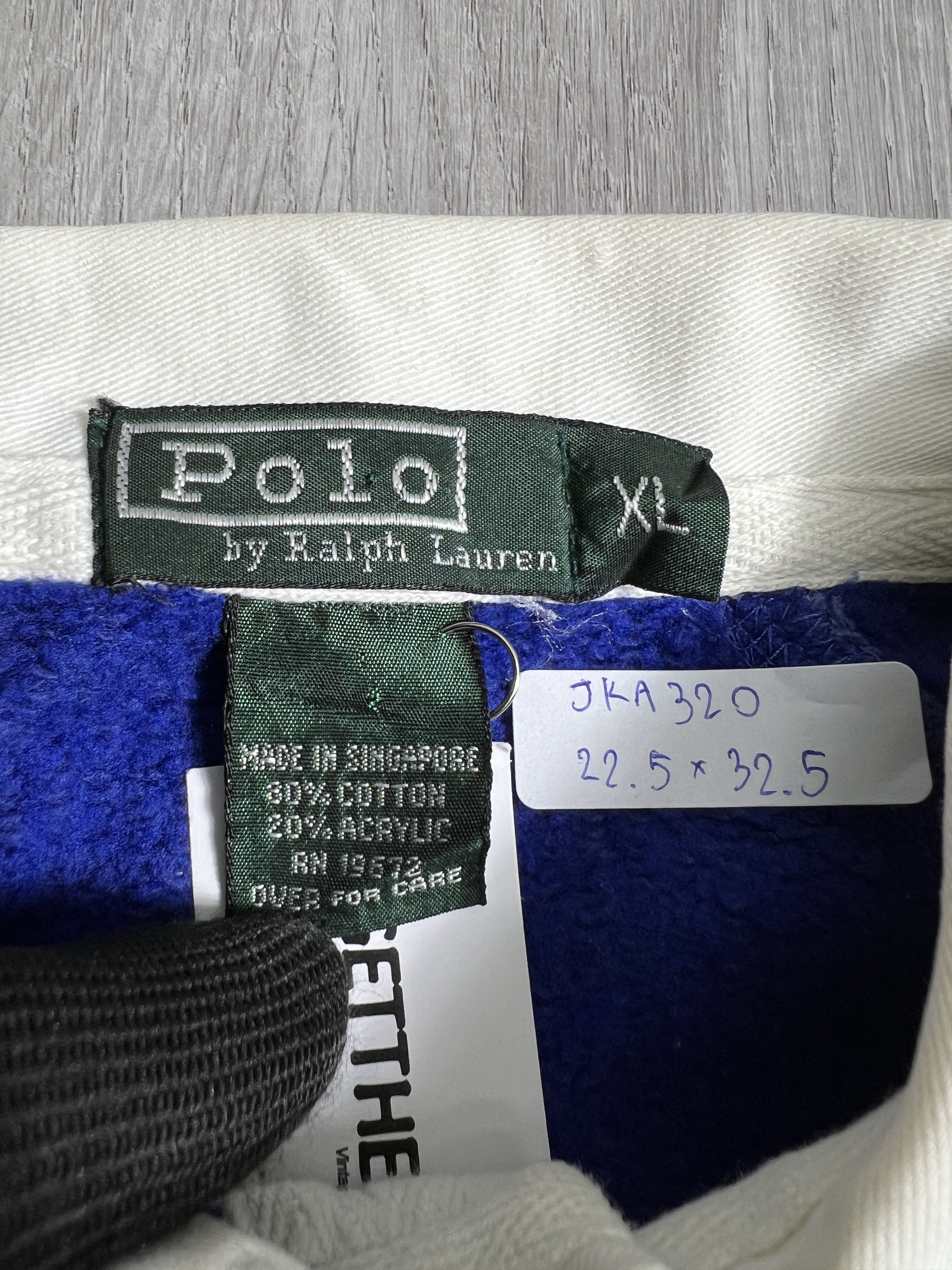 Polo Ralph Lauren VTG Polo Ralph Lauren Cookie Logo Rugby Shirt (XL) JKA320 Size US XL / EU 56 / 4 - 3 Thumbnail