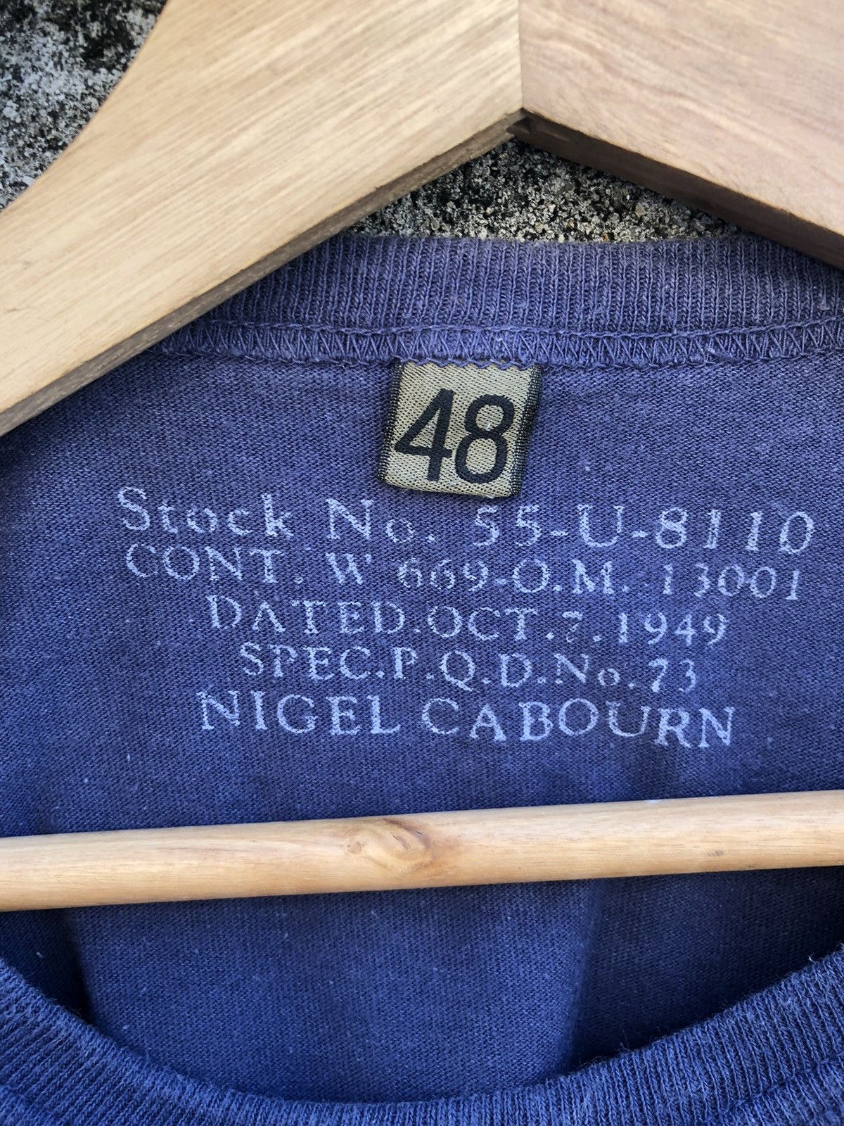 Nigel Cabourn Nigel Cabourn Plain Pocket Tee Size US M / EU 48-50 / 2 - 3 Thumbnail
