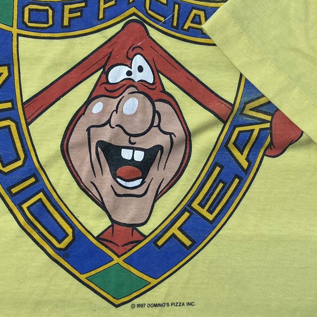 Other True Vintage Domino's Pizza 1987 Yellow Tee Size Large Size US L / EU 52-54 / 3 - 3 Thumbnail