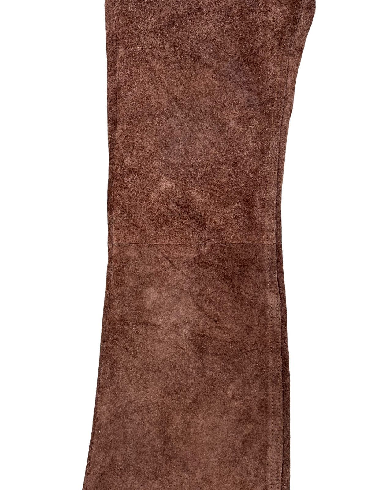 Hysteric Glamour Vintage Hysteric Glamour Kinky Jeans Suede Leather Flare Size US 28 / EU 44 - 9 Thumbnail
