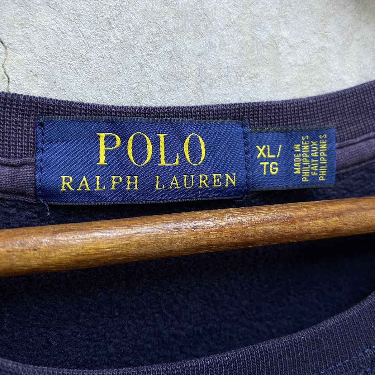 Polo Ralph Lauren Vintage Polo Ralph Lauren Sweatshirt Blue Small Pony Size XL Size US XL / EU 56 / 4 - 9 Thumbnail