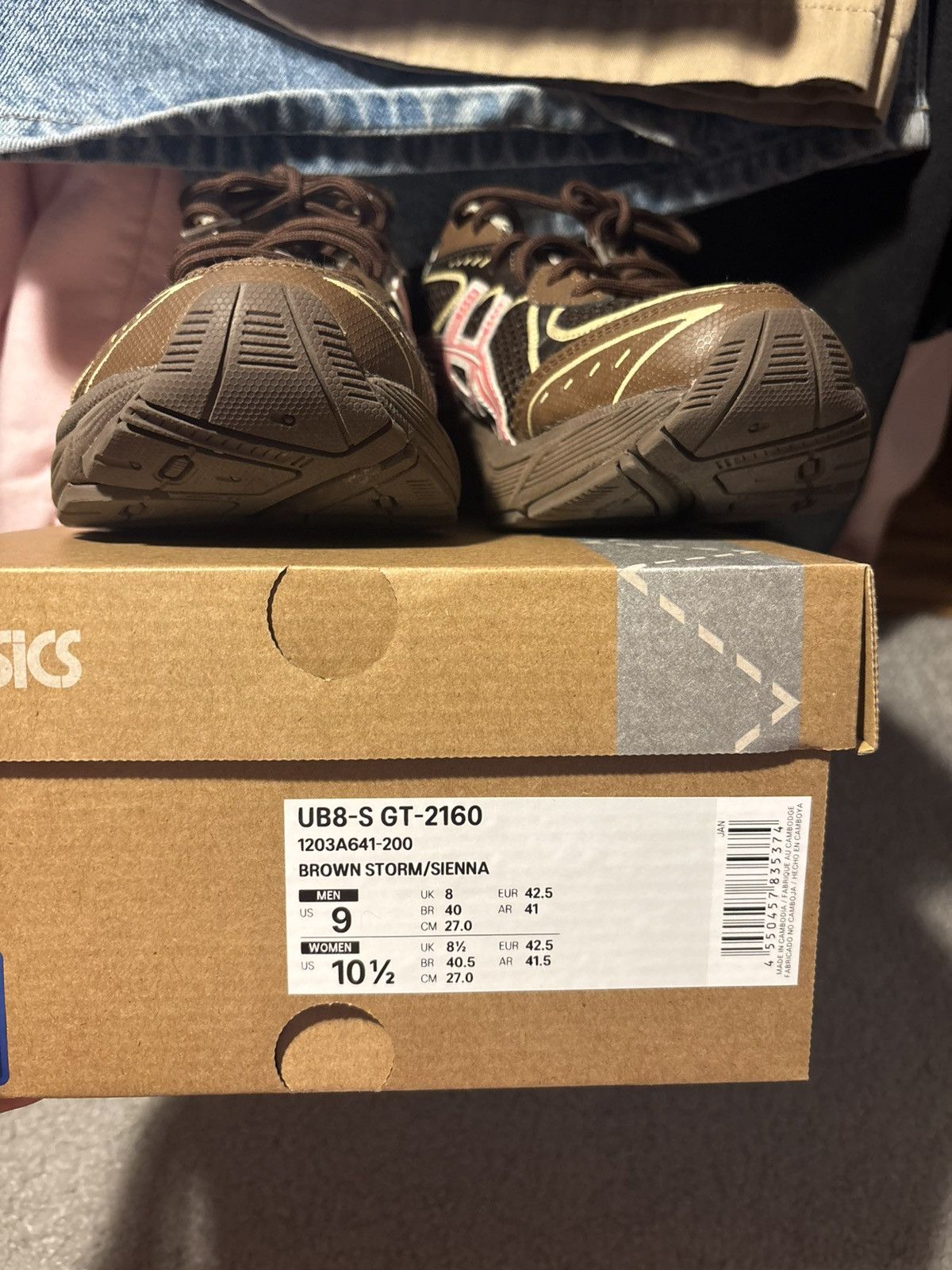 Asics Asics UB8-S GT-2160 Brown Storm Size US 9 / EU 42 - 8 Thumbnail