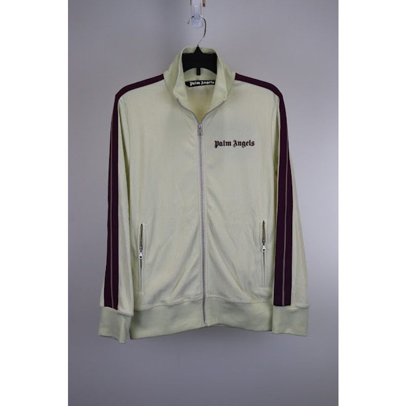 Palm Angels o1rshd1 Q:2 / Cord Fleece Track Jacket in Light Grey/Purple Size US M / EU 48-50 / 2 - 3 Thumbnail