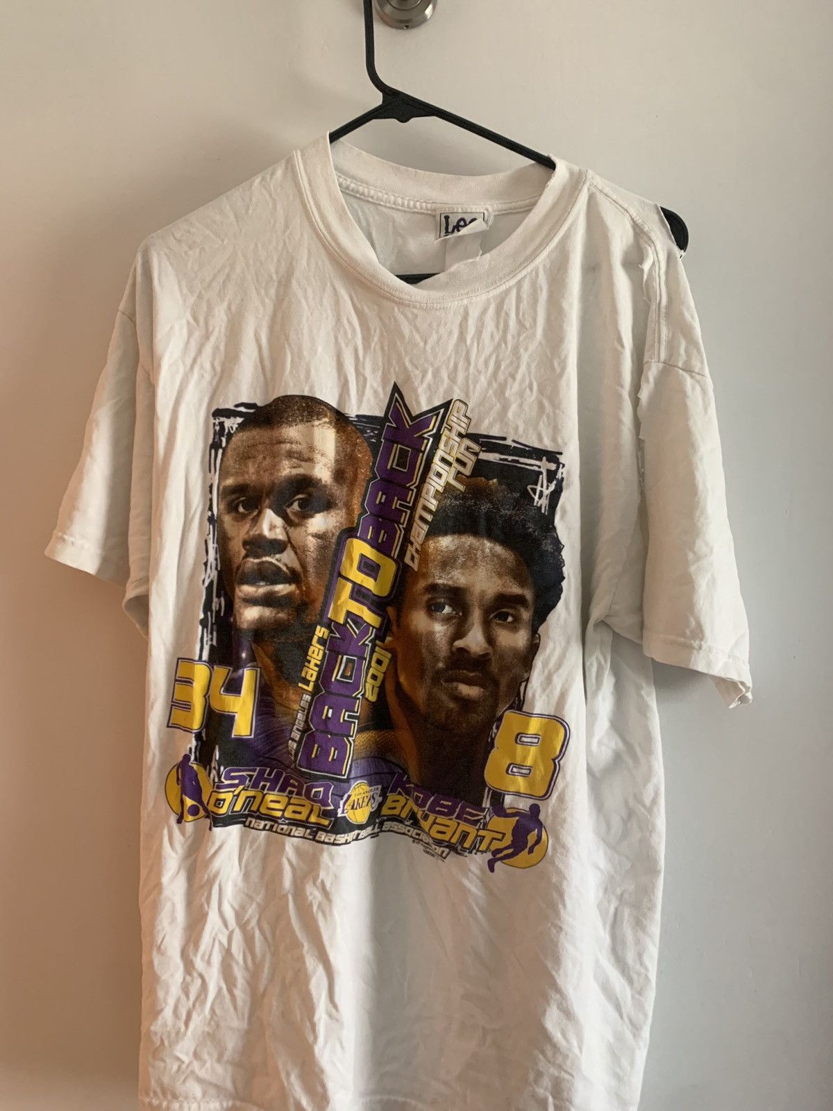 NBA × Vintage Men’s vintage Kobe and Shaq tee Size US XL / EU 56 / 4 - 1 Thumbnail