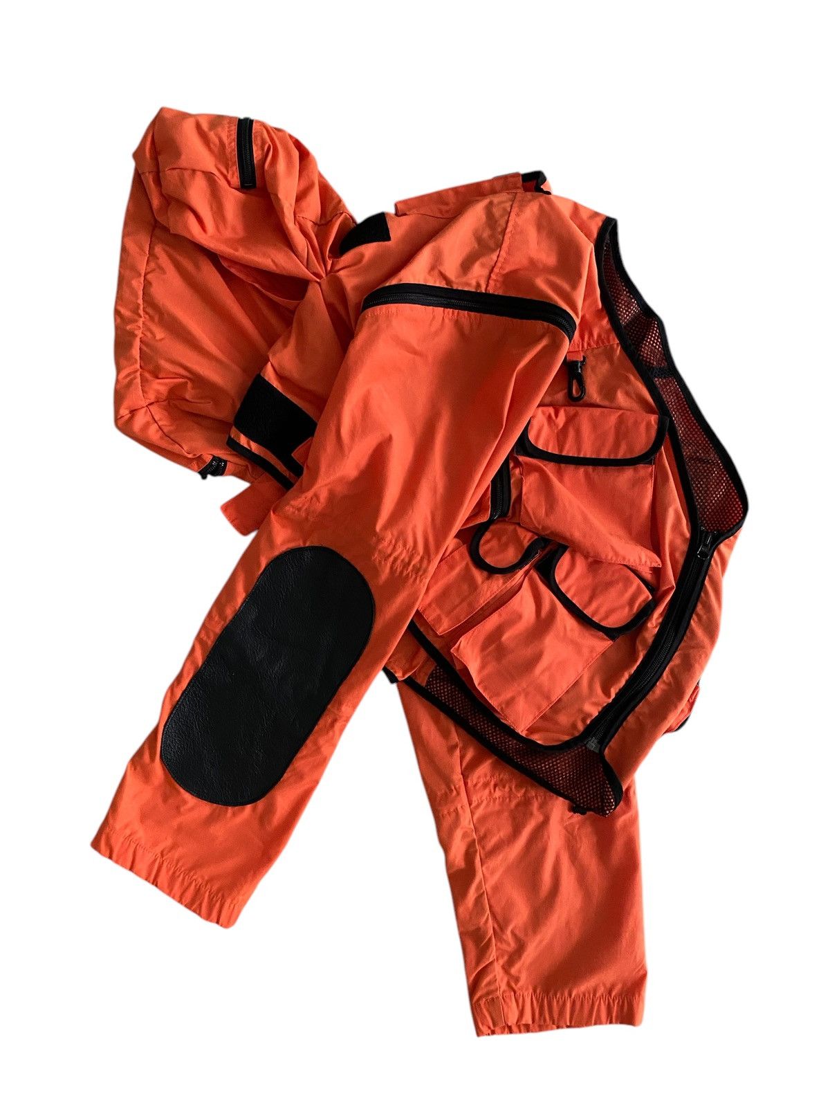 Hysteric Glamour × Issey Miyake × Japanese Brand NEUE VITAL jacket Parachute 6 pocket + backpack nice design Size US M / EU 48-50 / 2 - 2 Thumbnail