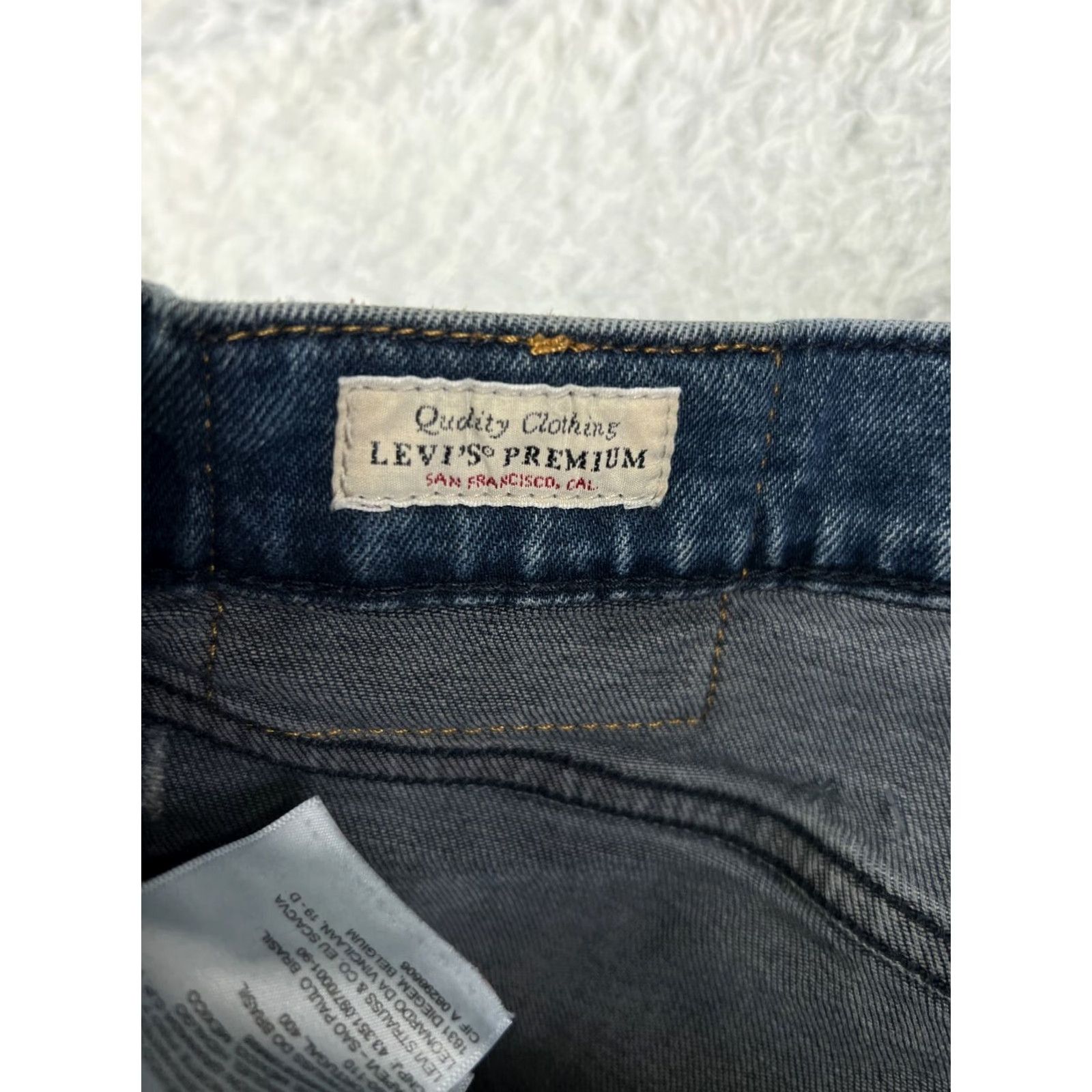 Levi's Levi's Jeans Adult 32 Blue Denim 512 Premium Big E Slim Tapered 30x28 Size US 32 / EU 48 - 6 Thumbnail