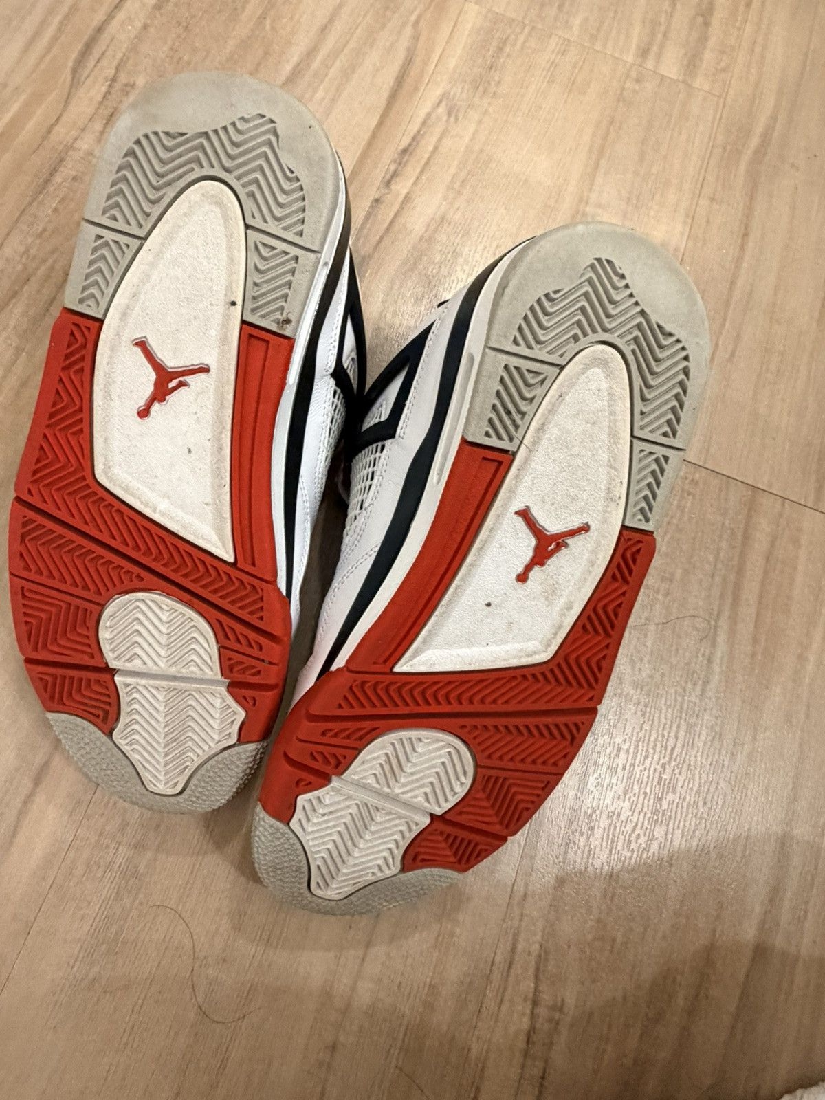 Nike Air Jordan 4 Retro "Fire Red" Size US 6 / IT 36 - 6 Thumbnail