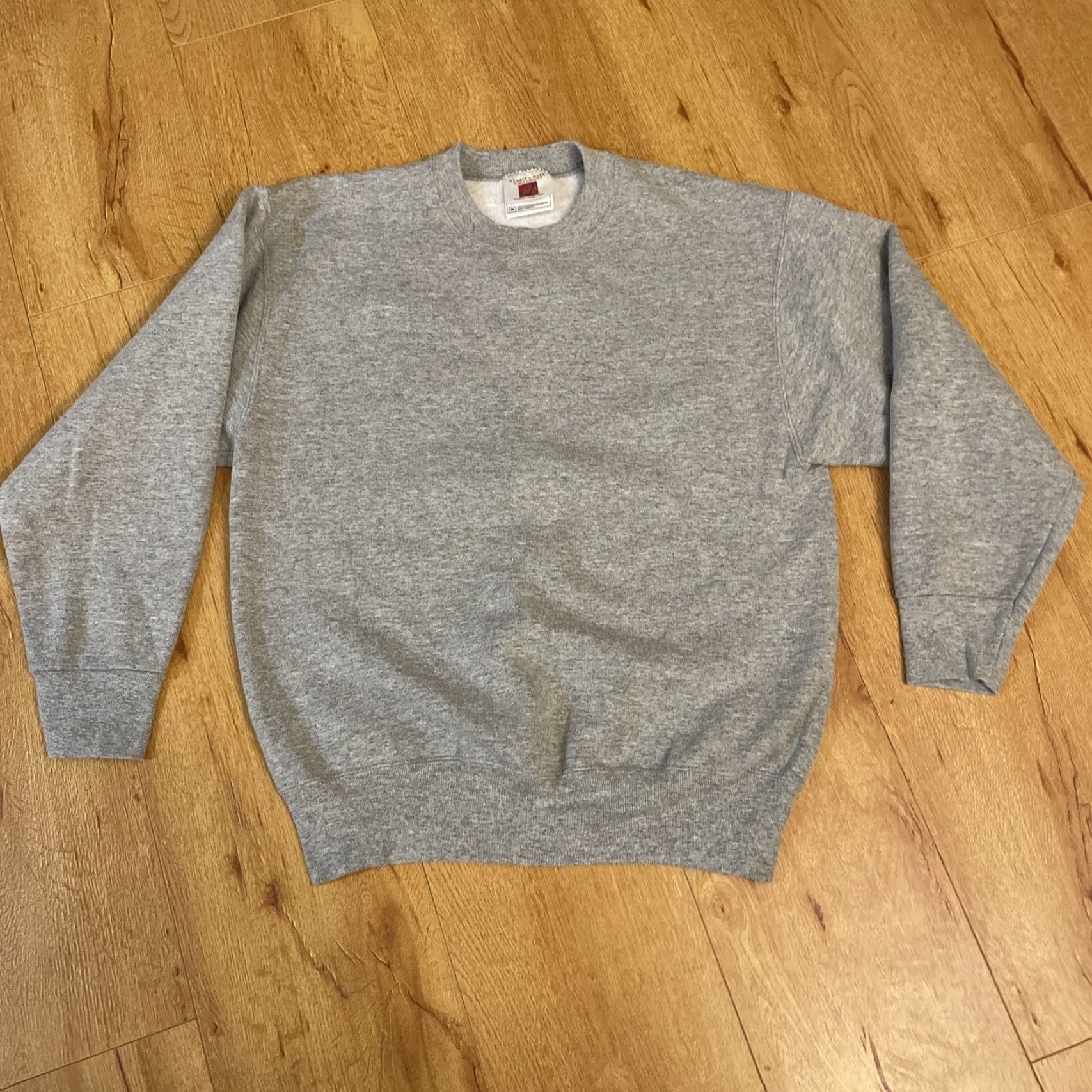 Russell Athletic VINTAGE Member's Mark Russell Athletic Gray Crewneck Sweatshirt Men M Gray Crewneck Sweatshirt Mens M Blank Size US M / EU 48-50 / 2 - 2 Thumbnail