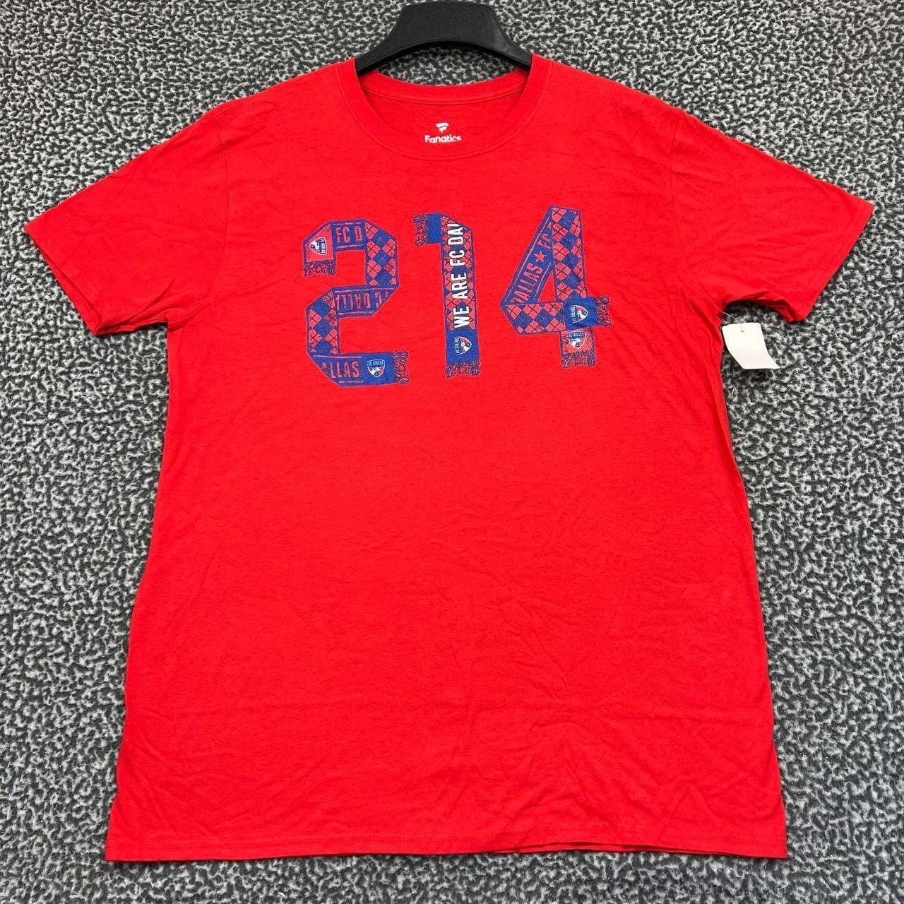 Other FC Dallas Shirt Men Red MLS Short Sleeve Crew Neck Cotton L Size US L / EU 52-54 / 3 - 1 Thumbnail
