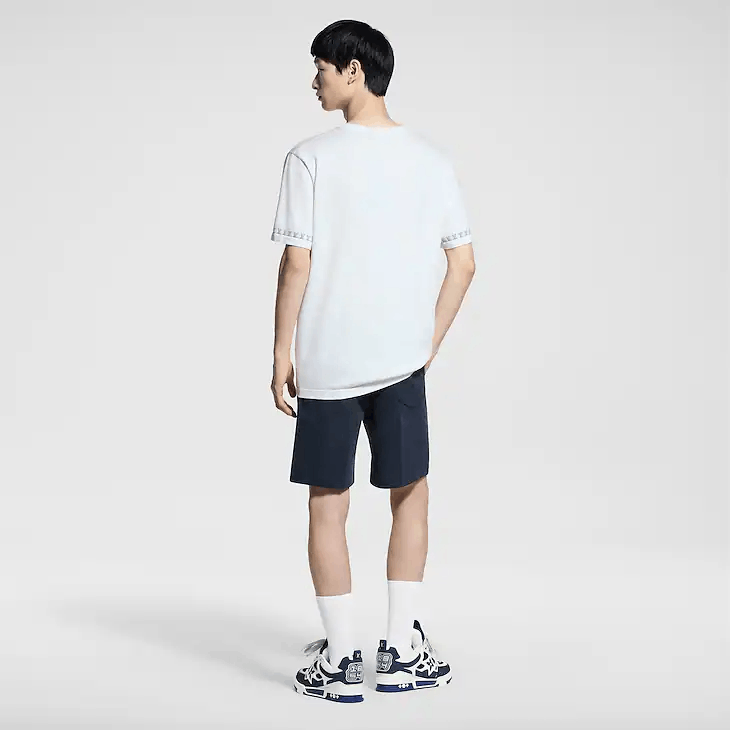 Louis Vuitton Short-Sleeved Cotton Crewneck Size US L / EU 52-54 / 3 - 4 Thumbnail