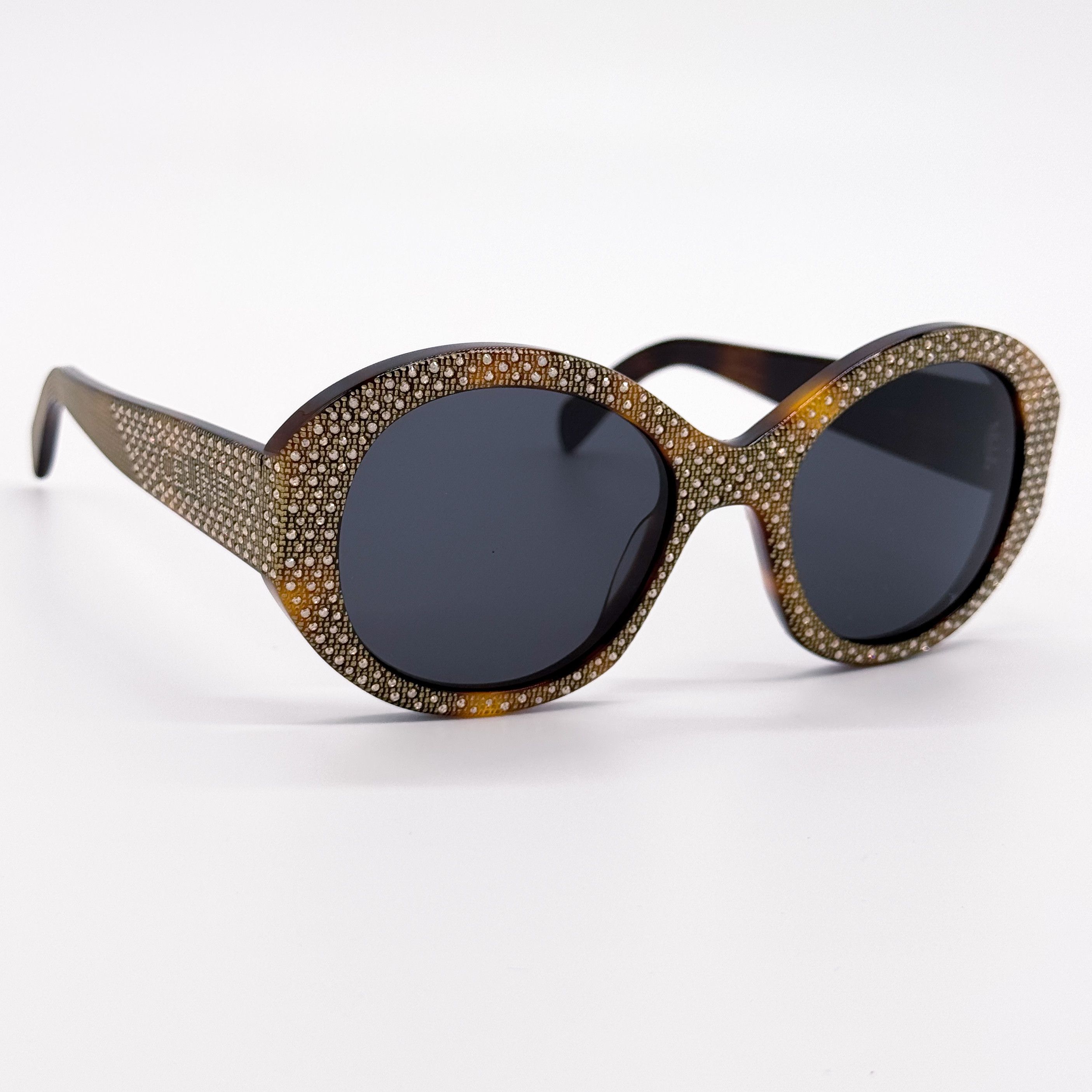 Celine NEW CELINE CL4240IS 53A HAVANA WOMEN SUNGLASSES CELINE Size ONE SIZE - 5 Thumbnail