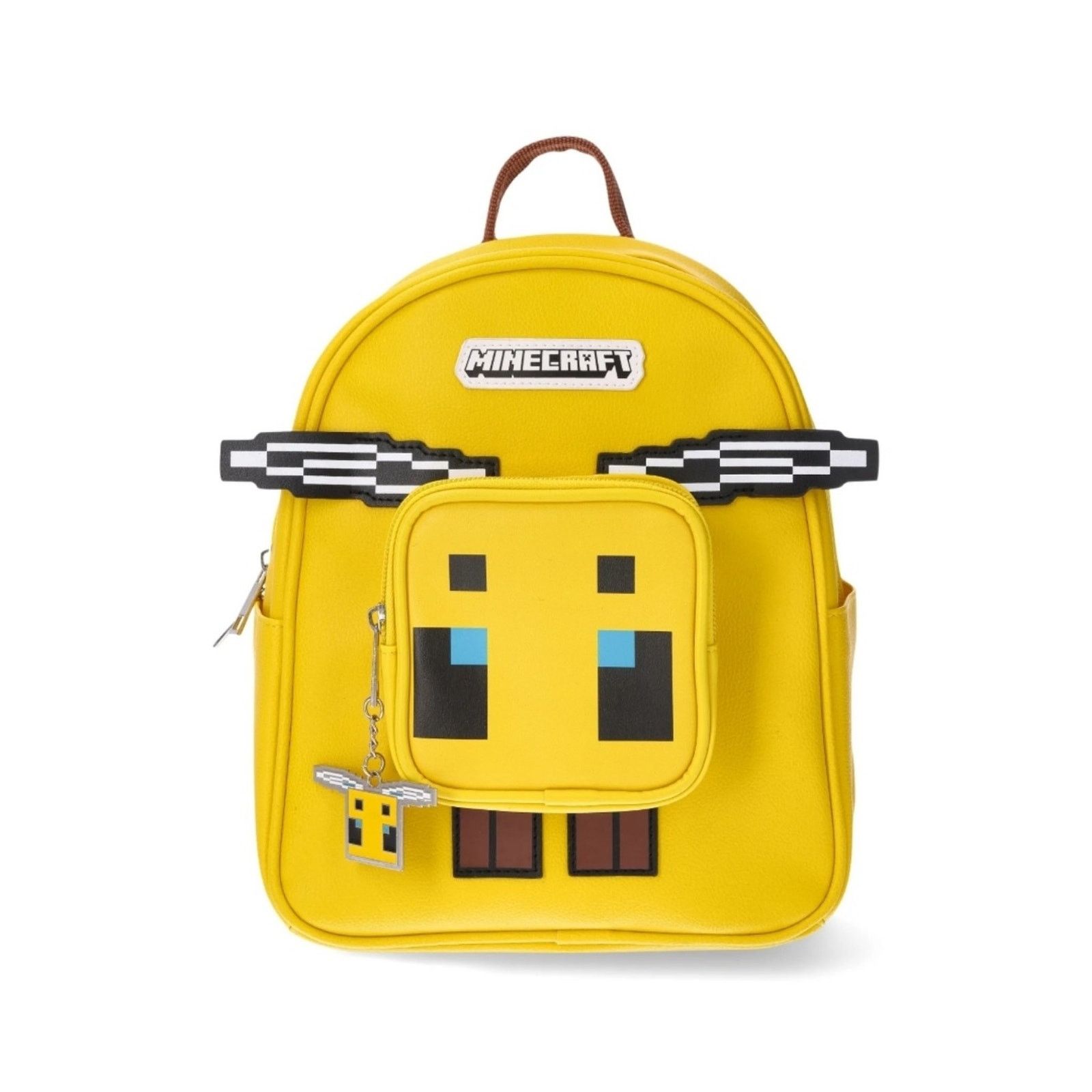 Disney Minecraft Bee Craft 10.5" Backpack Yellow NWT Size ONE SIZE - 1 Thumbnail