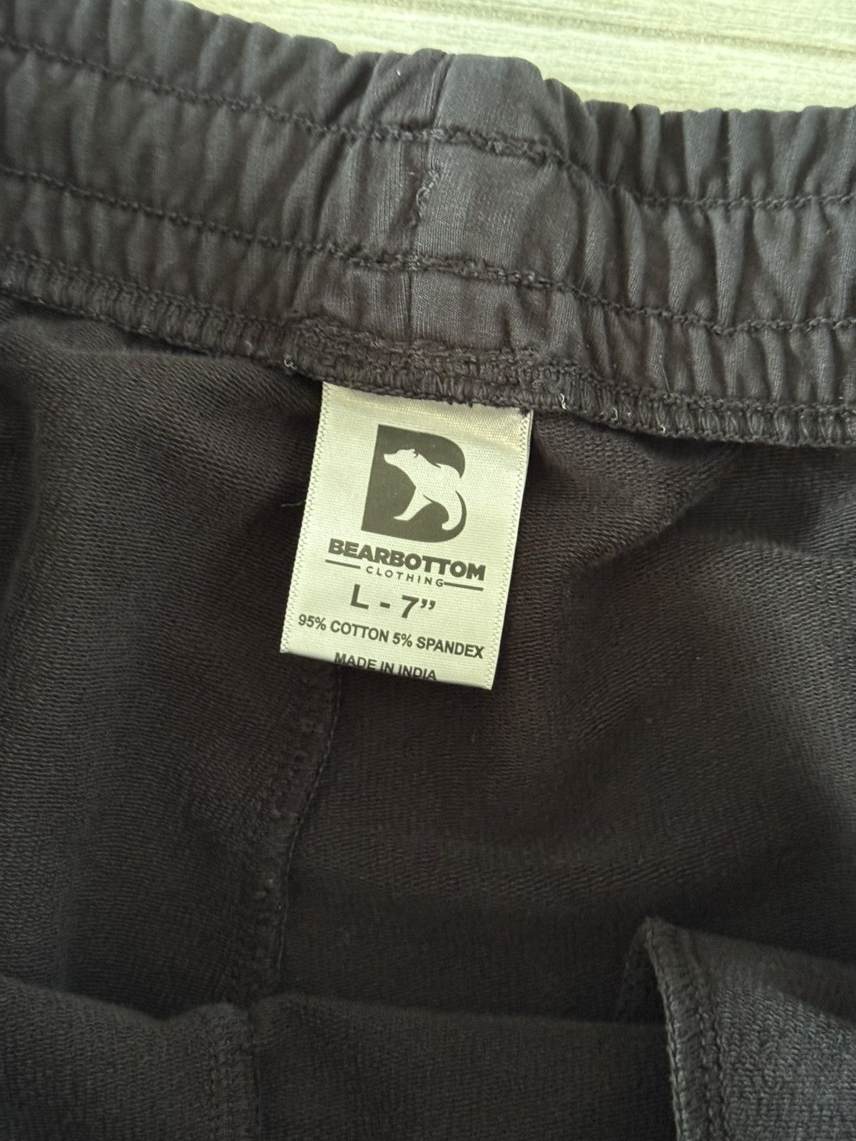 Other Bearbottom Clothing Lounge 7" Shorts Black Size L Large Used Size US 34 / EU 50 - 3 Thumbnail