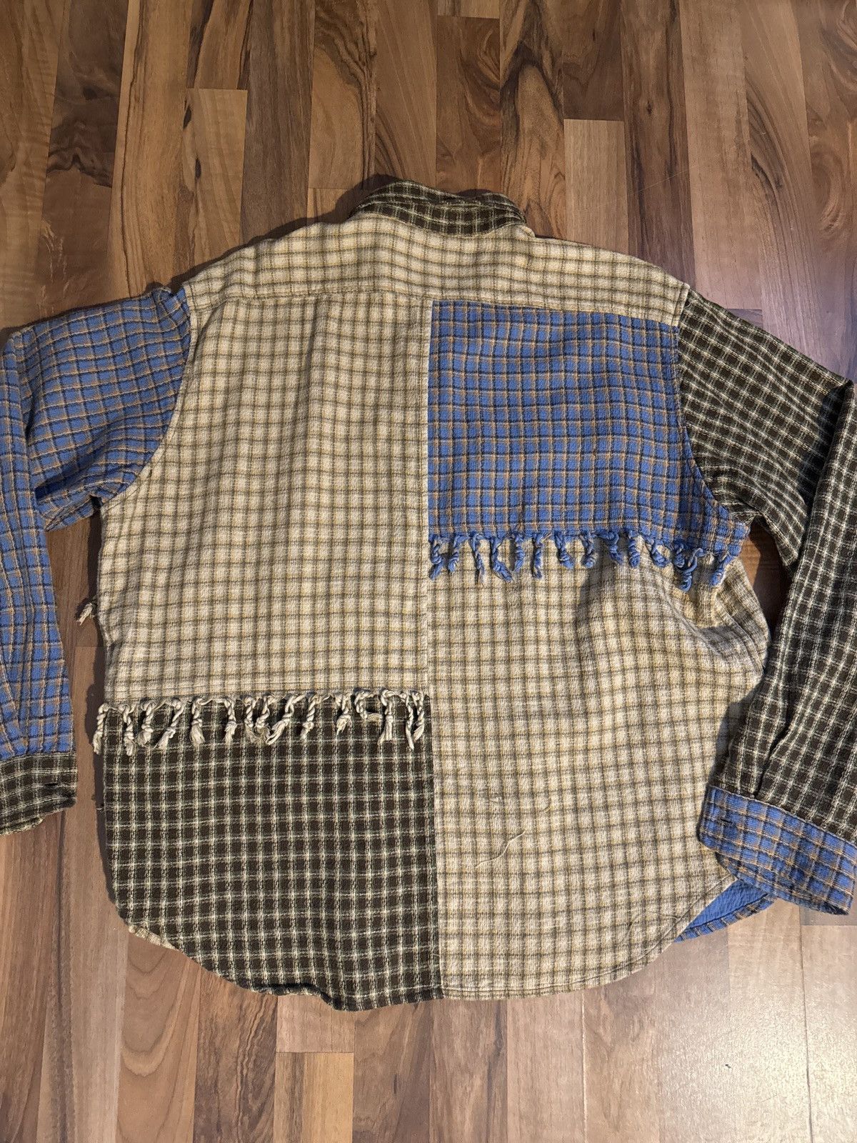 DENIM TEARS Denim Tears Twisted Tassle Flannel Size US S / EU 44-46 / 1 - 2 Thumbnail