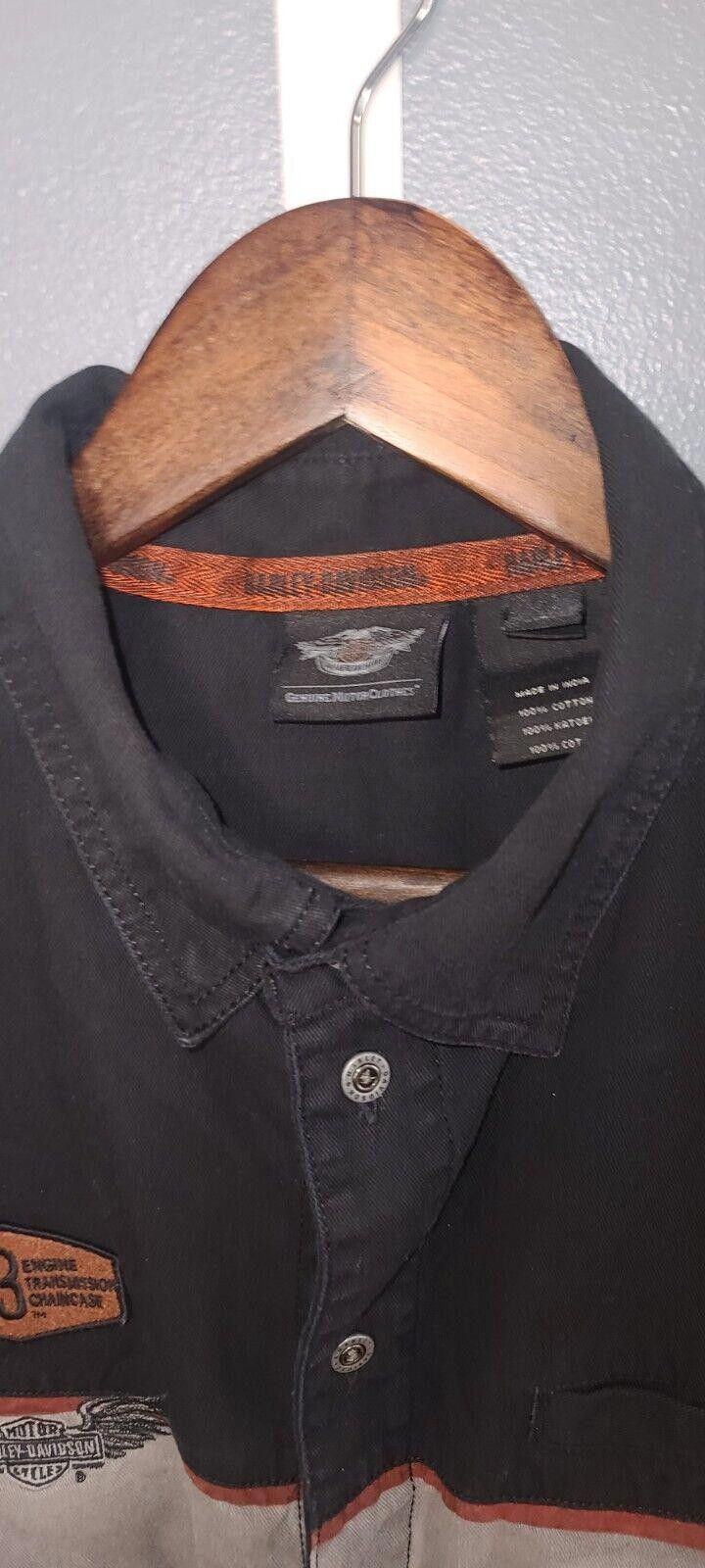 Harley Davidson Harley Davidson Men's Shirt SYN3 Embroidered Large Size US L / EU 52-54 / 3 - 5 Thumbnail