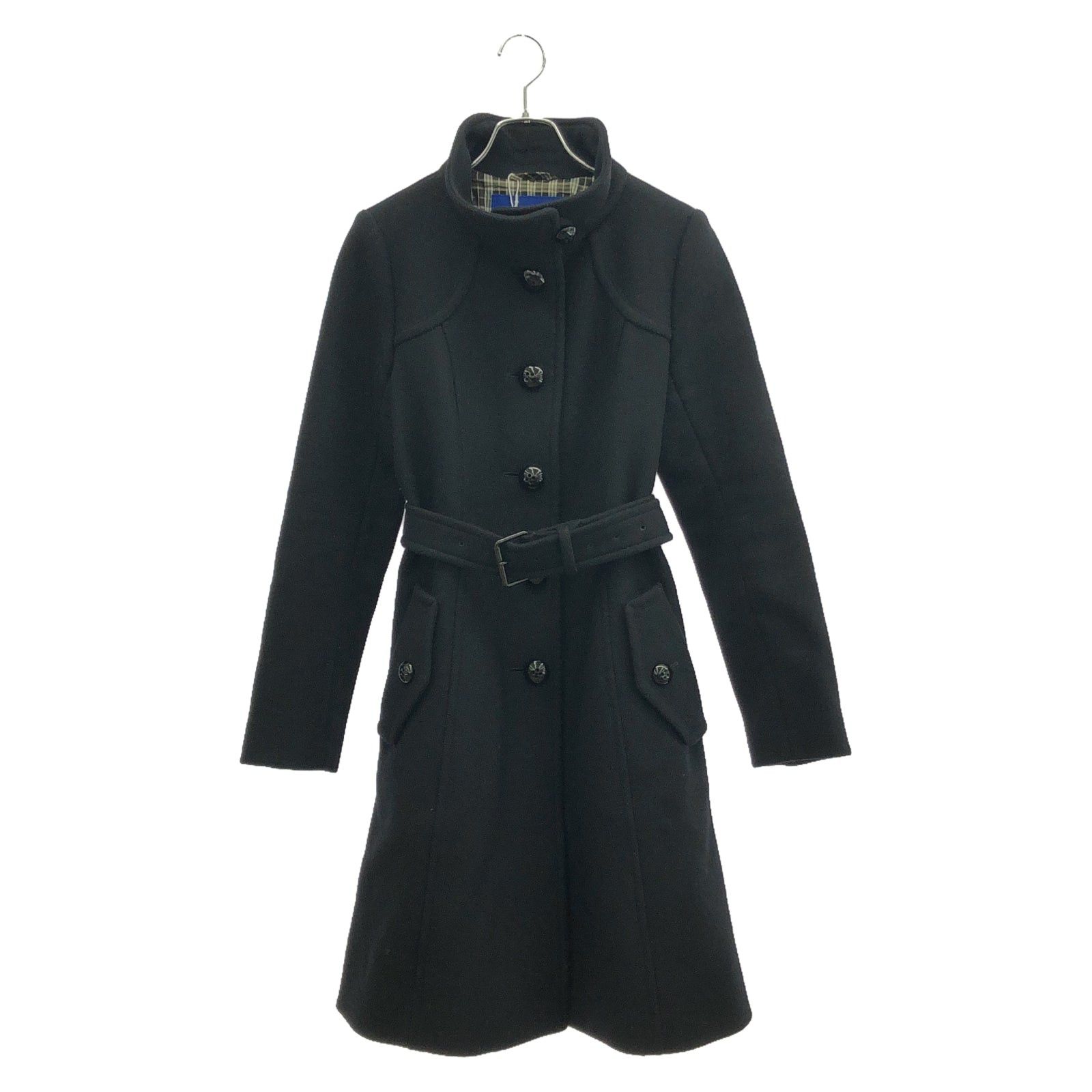 Burberry Burberry Coat Wool Black Size ONE SIZE - 1 Thumbnail