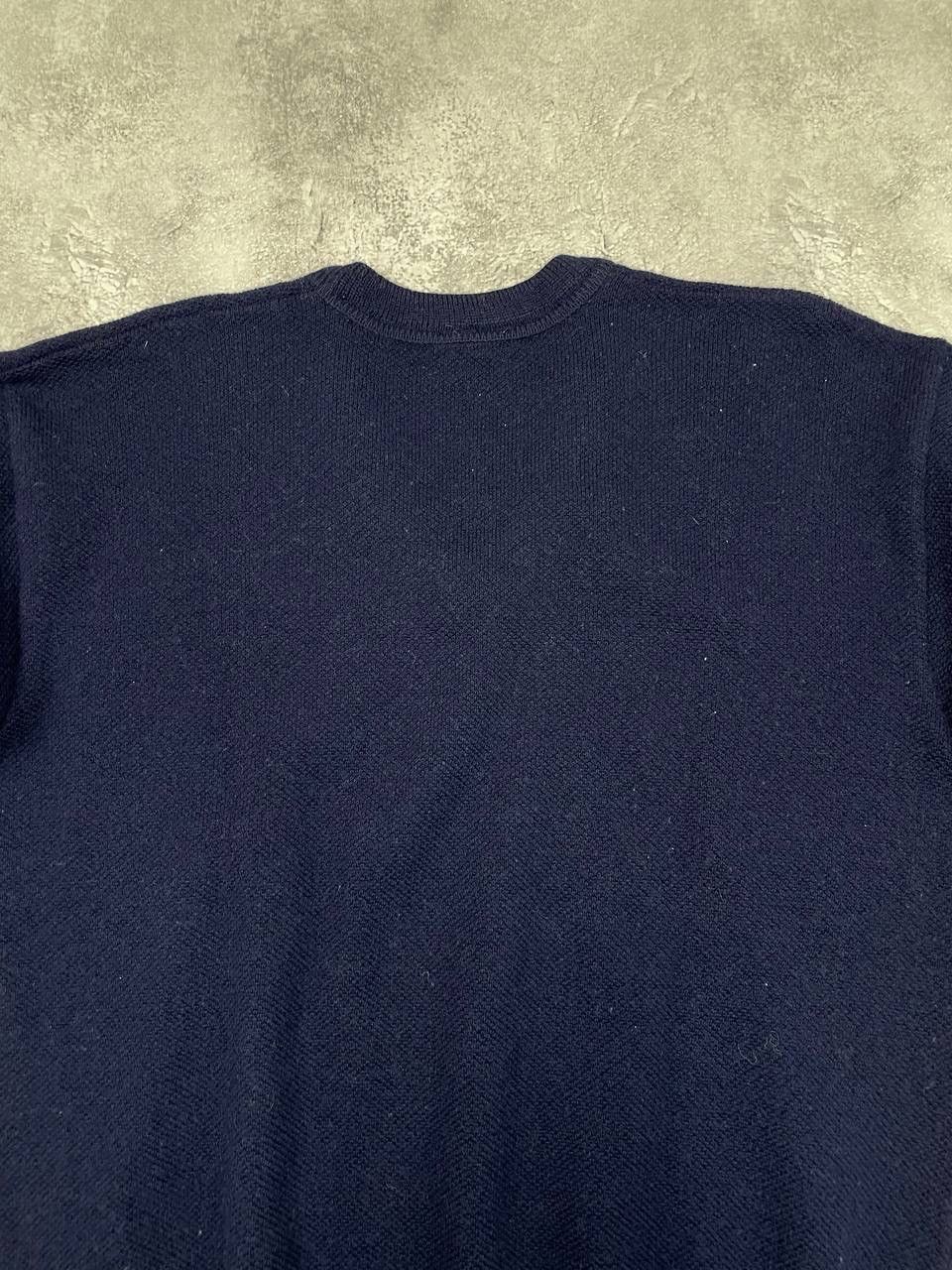 Lacoste Lacoste Men’s Vintage Sweater V Neck Navy Size Large Size US L / EU 52-54 / 3 - 8 Thumbnail