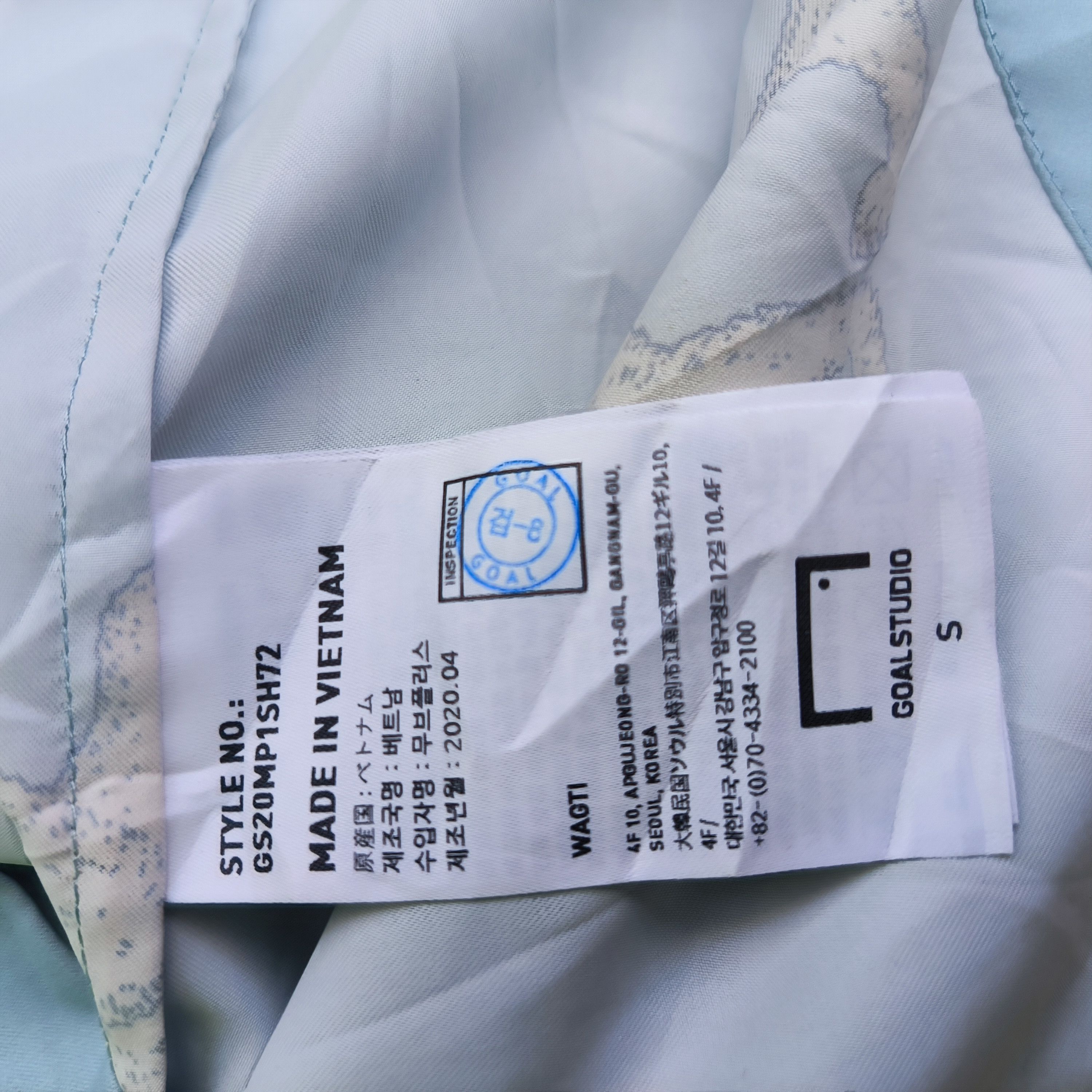 Japanese Brand GOAL STUDIO Open Collar Size US M / EU 48-50 / 2 - 4 Thumbnail