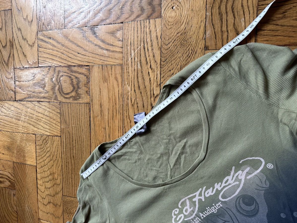 Ed Hardy Ed Hardy y2k USA Long Sleeve T Shirt Size L / US 10 / IT 46 - 9 Thumbnail