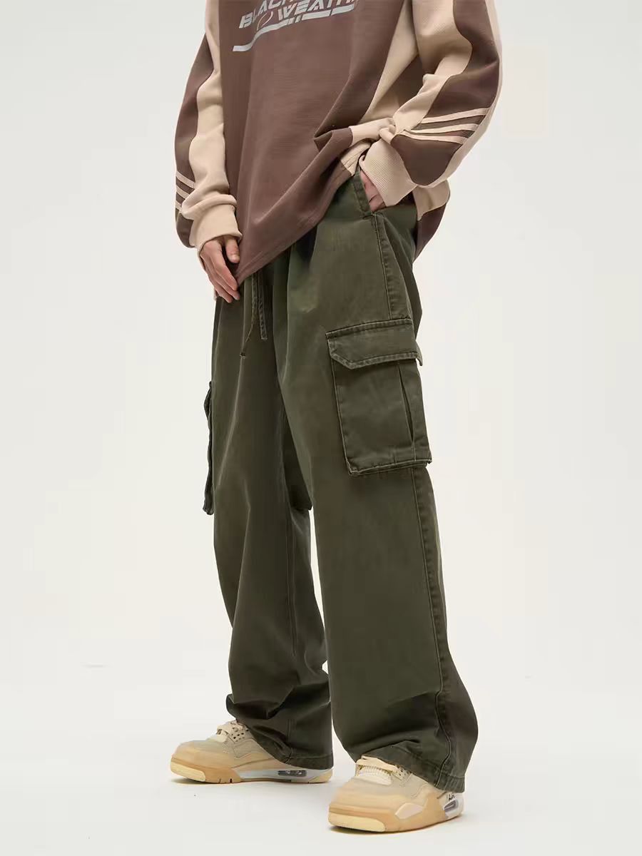 Japanese Brand × Vintage Japanese style slouchy drop casual trousers Size US 34 / EU 50 - 2 Thumbnail