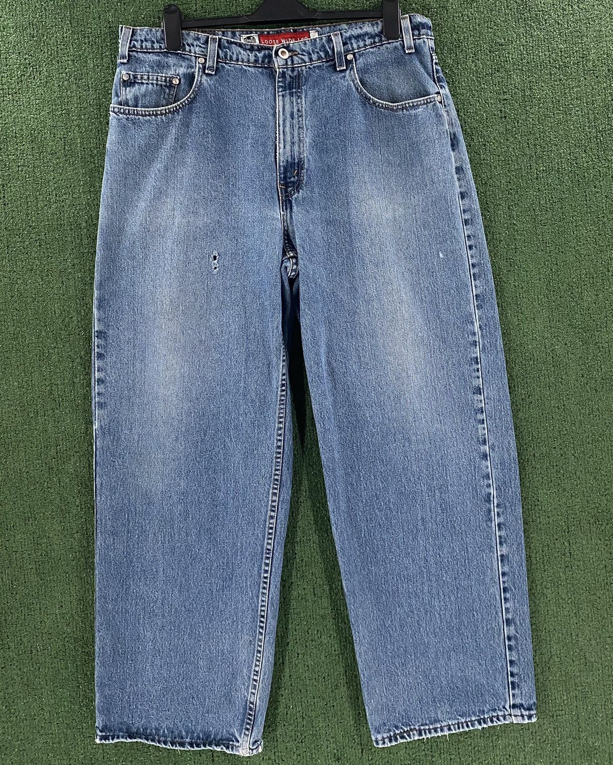 Image of Levis Vintage 90’S Levi’S Silvertab Loose Wide Leg Jeans Men’S 36 in Blue, Men's