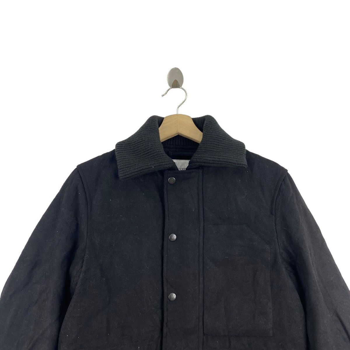 JW Anderson × Uniqlo JW ANDERSON x UNIQLO Japan Multi Pockets Black Wool Coat Size US S / EU 44-46 / 1 - 2 Thumbnail