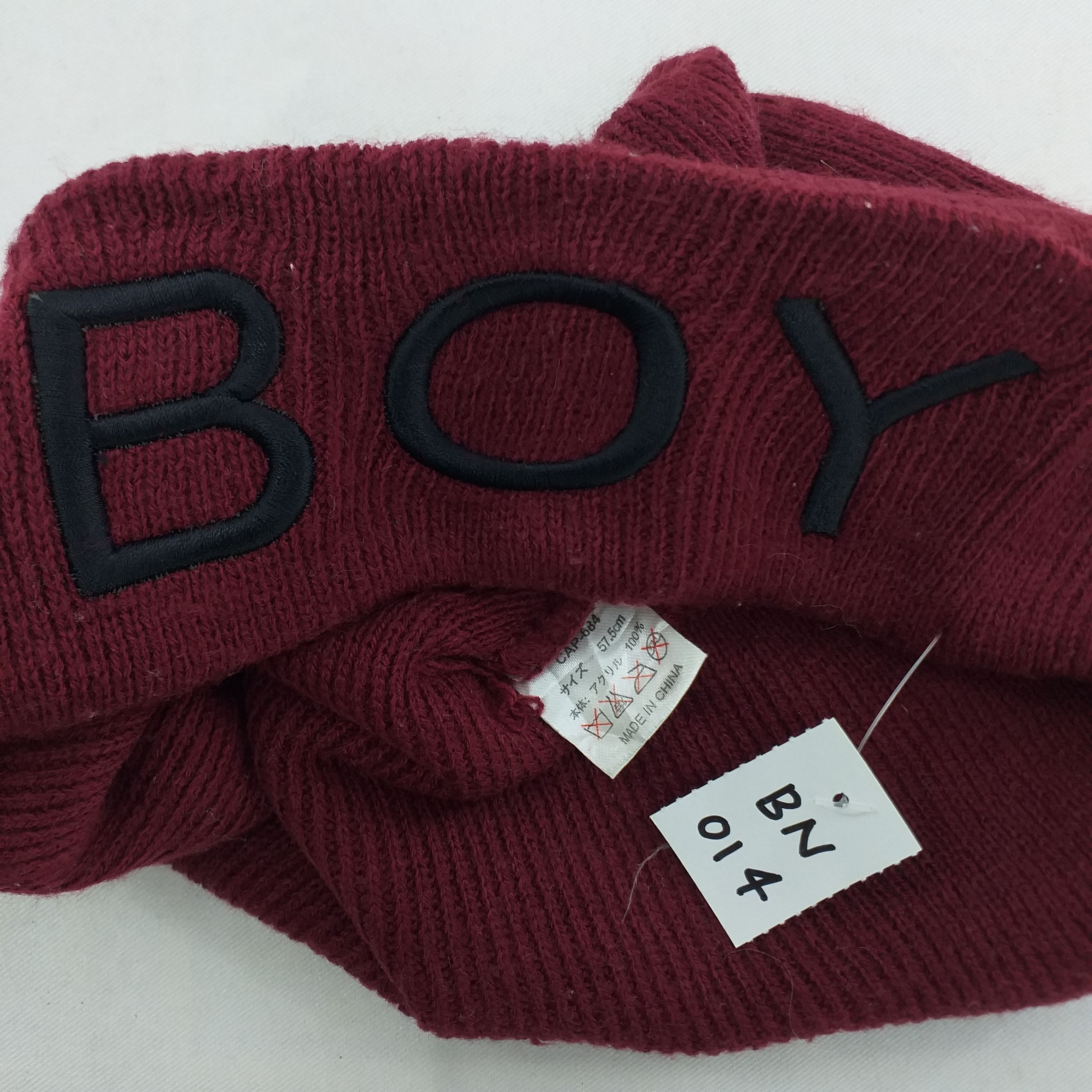 Jordan Brand Boy Spell Out Snow Cap Beanie Hat -BN014 Size ONE SIZE - 4 Thumbnail