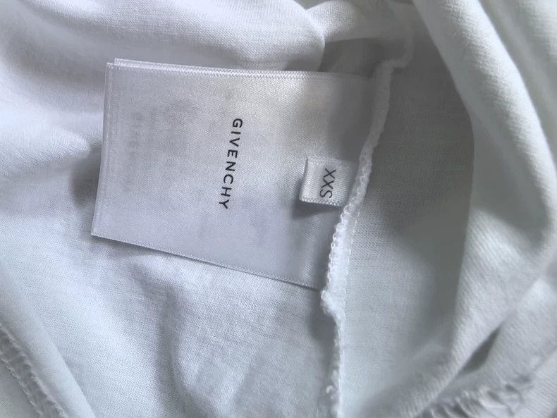 Givenchy Givenchy Short Sleeve White Ring Shape Size US XXS / EU 40 - 4 Thumbnail